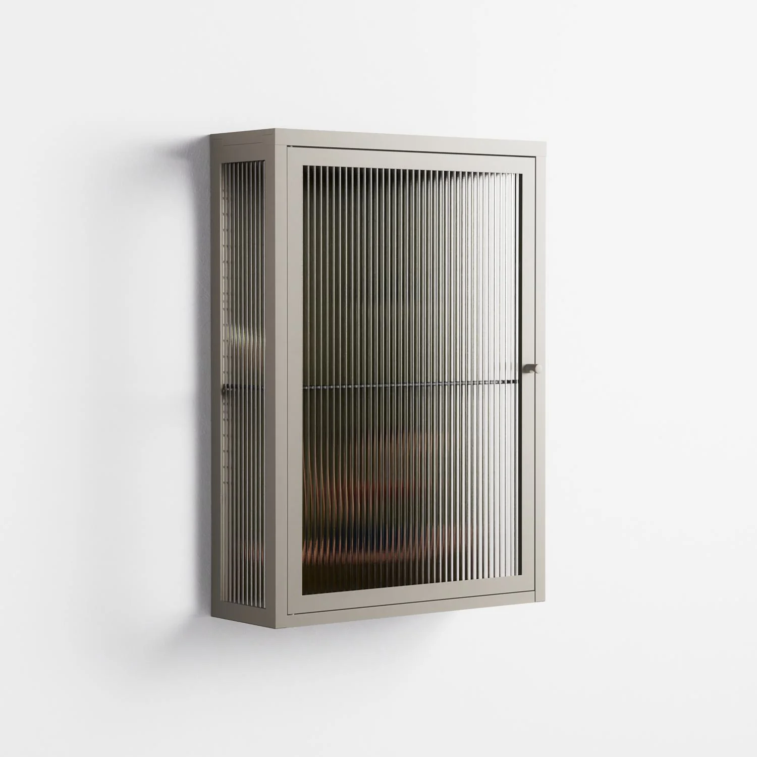 Friday Night Rituals - Wall Cabinet - Kristin Eriksson - Pebble - Reeded glass - Image 4