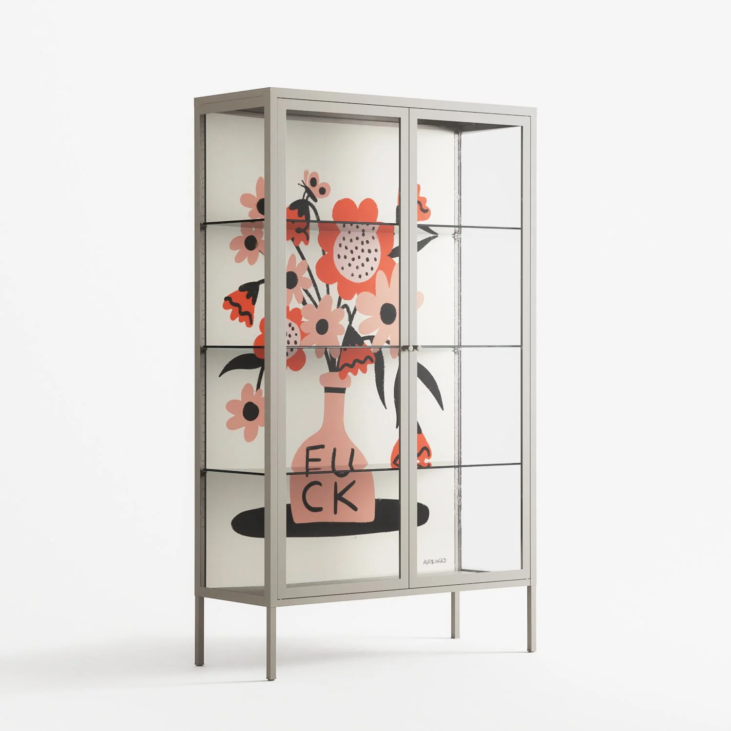 Fuck - Cabinet - Aley Wild - Pebble - Clear glass - Image 4