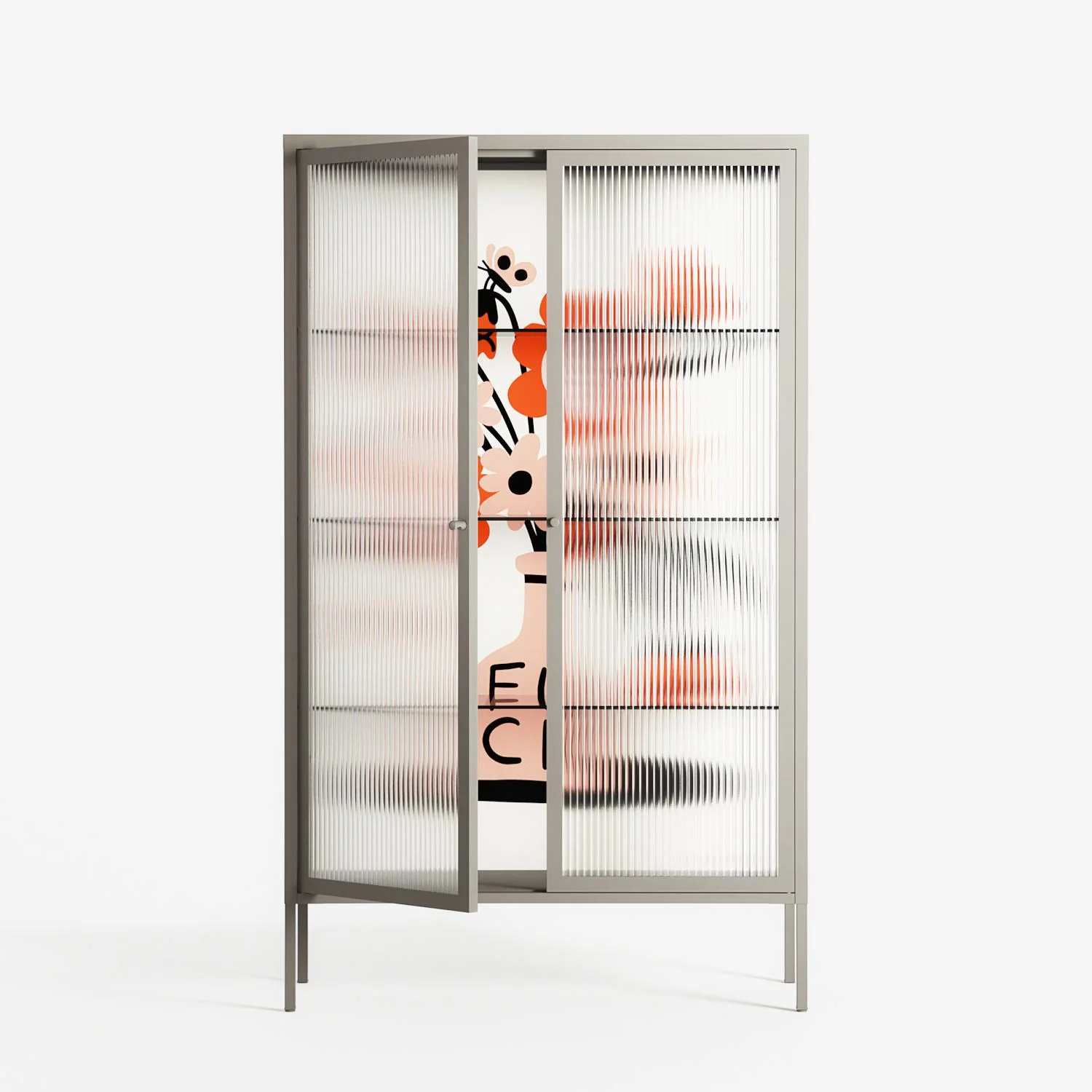 Fuck - Cabinet - Aley Wild - Pebble - Reeded glass - Image 2