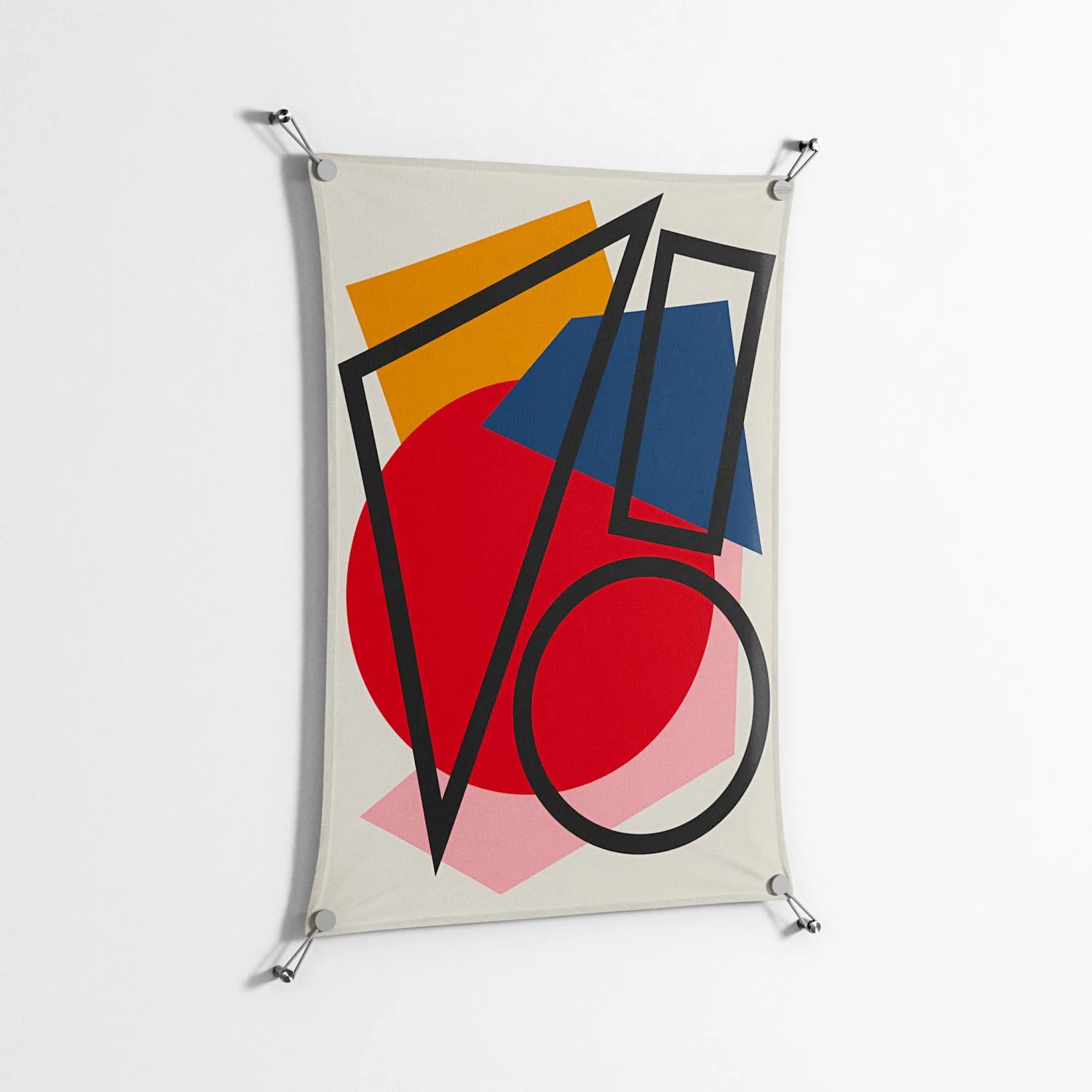 Fuerte - Work On Wall - Vratislav Pecka - Silver - 70 x 100 cm - Image 2