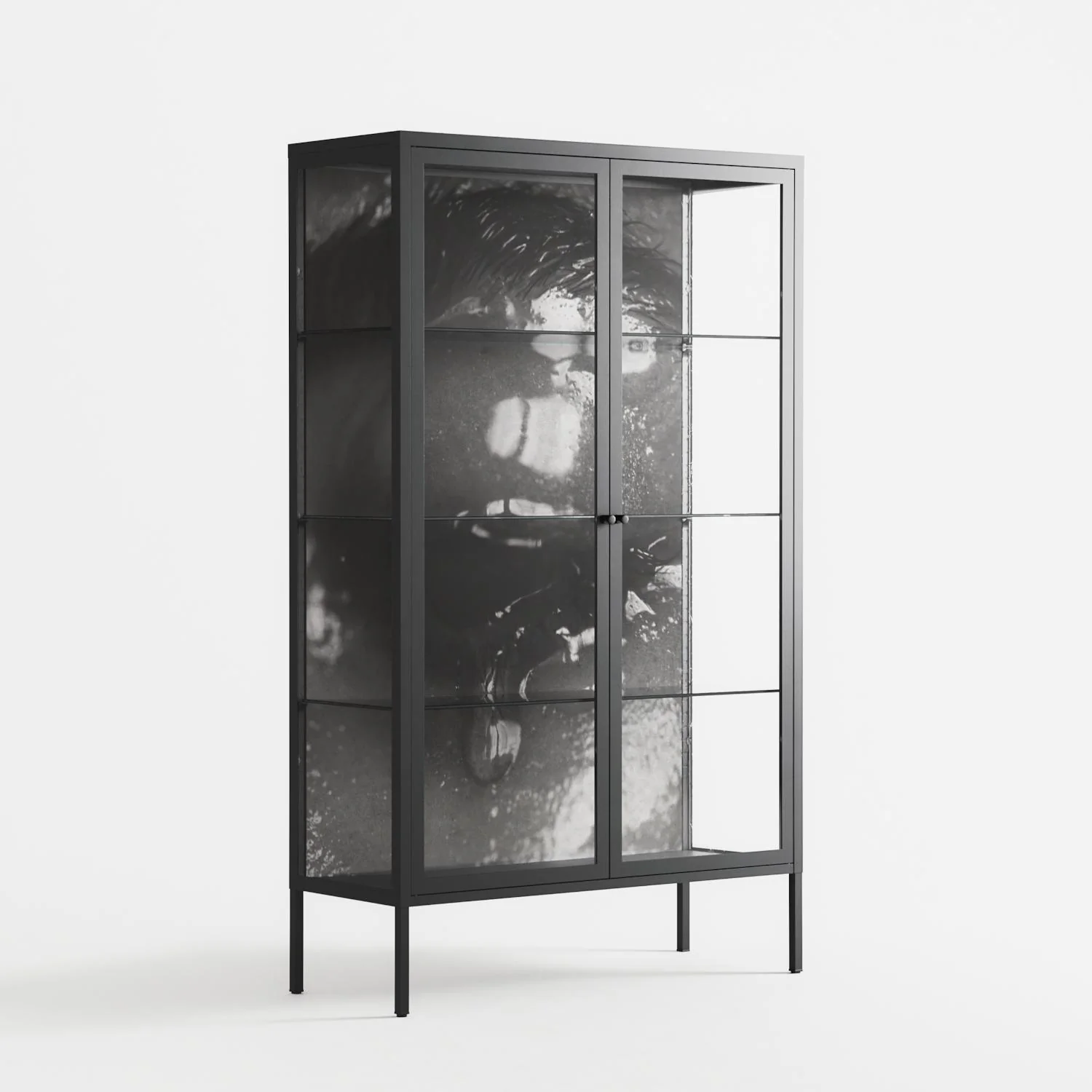 Gel - Cabinet - Nadia Ryder - Antracite - Clear glass - Image 4