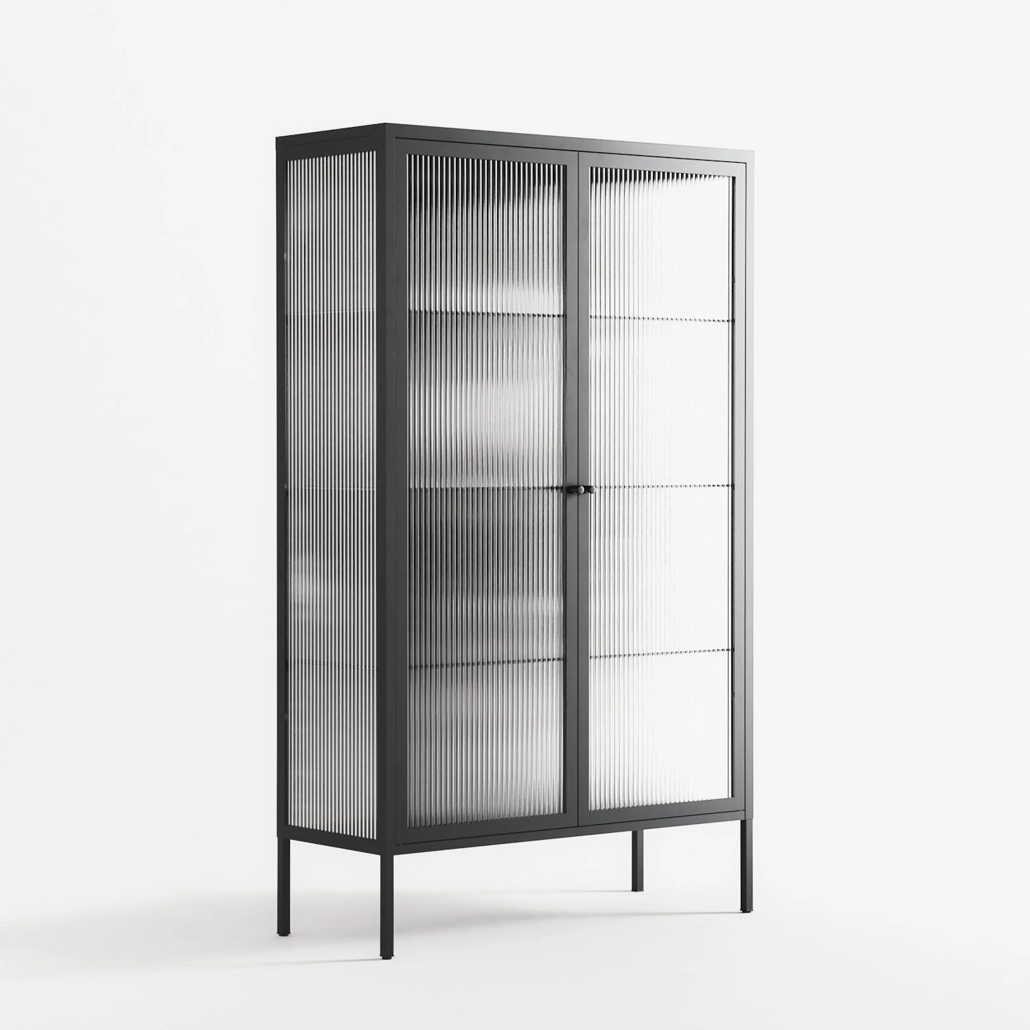 Gel - Cabinet - Nadia Ryder - Antracite - Reeded glass - Image 4