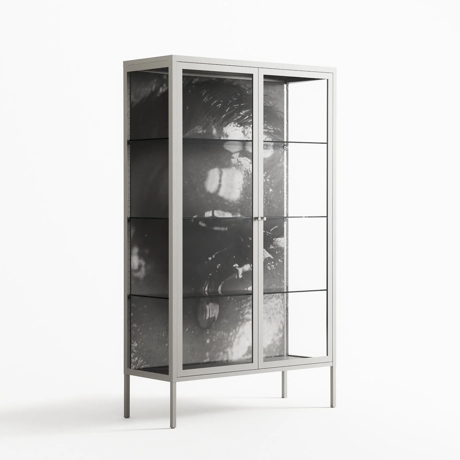 Gel - Cabinet - Nadia Ryder - Chalk - Clear glass - Image 4