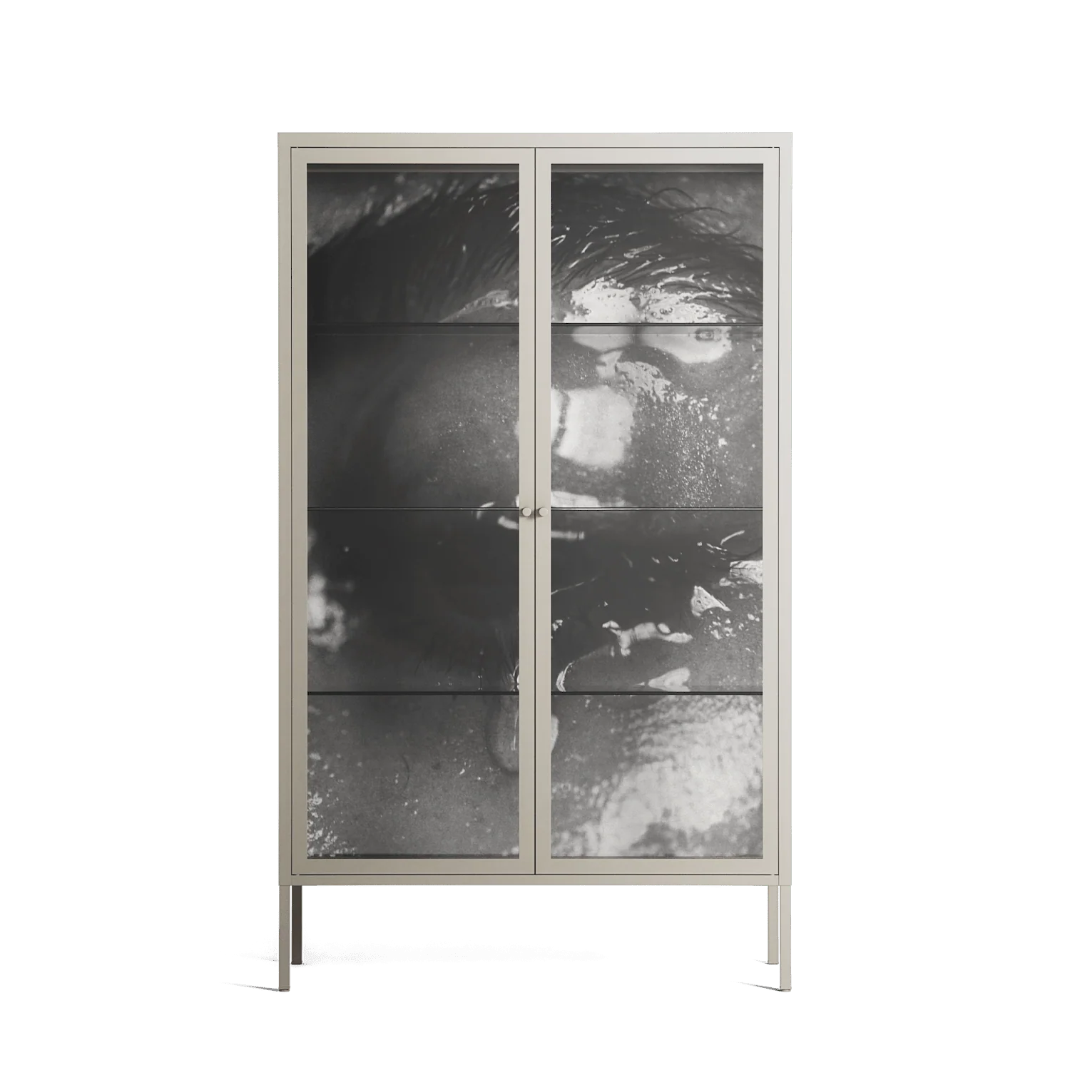 Gel - Cabinet - Nadia Ryder - Pebble - Clear glass