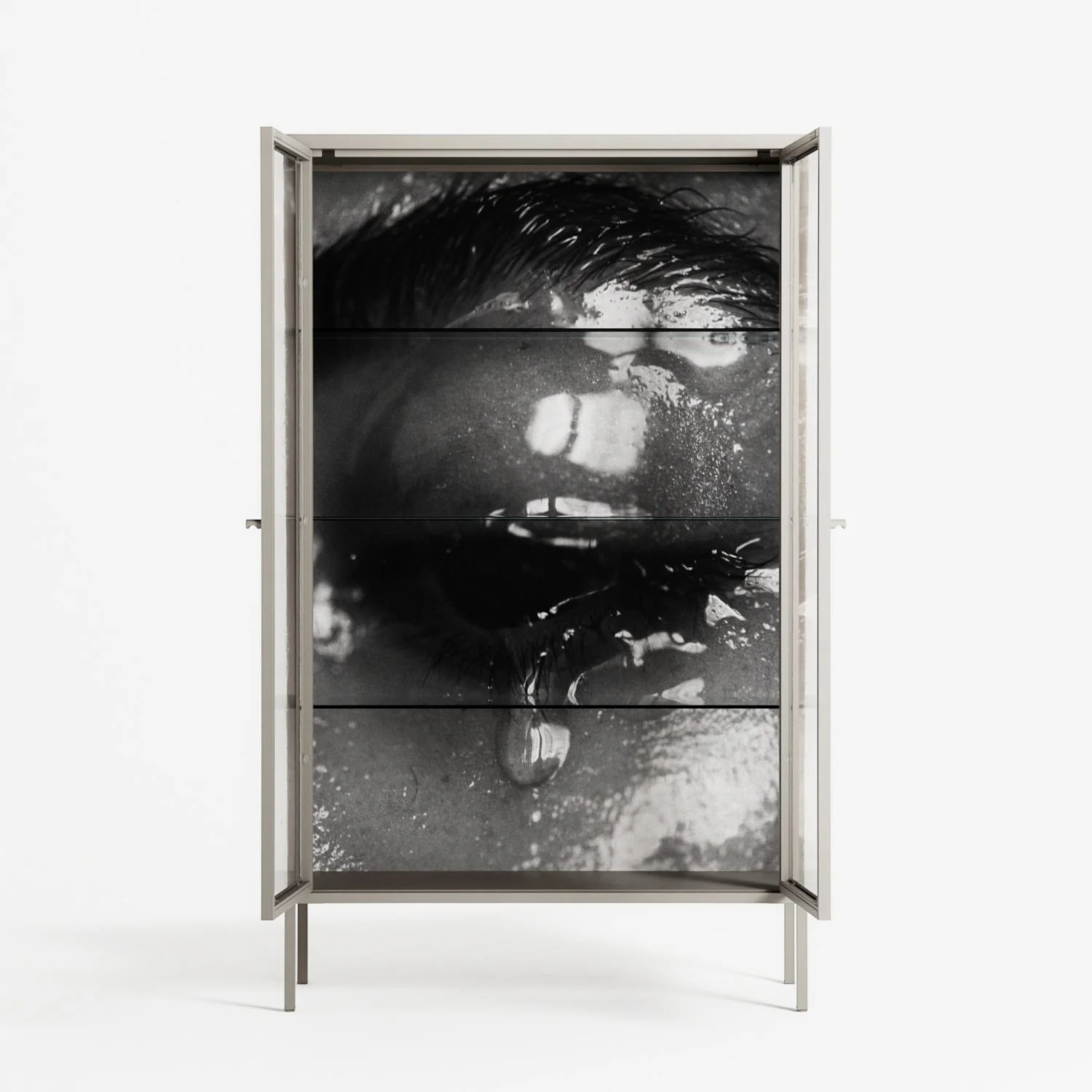 Gel - Cabinet - Nadia Ryder - Pebble - Clear glass - Image 3