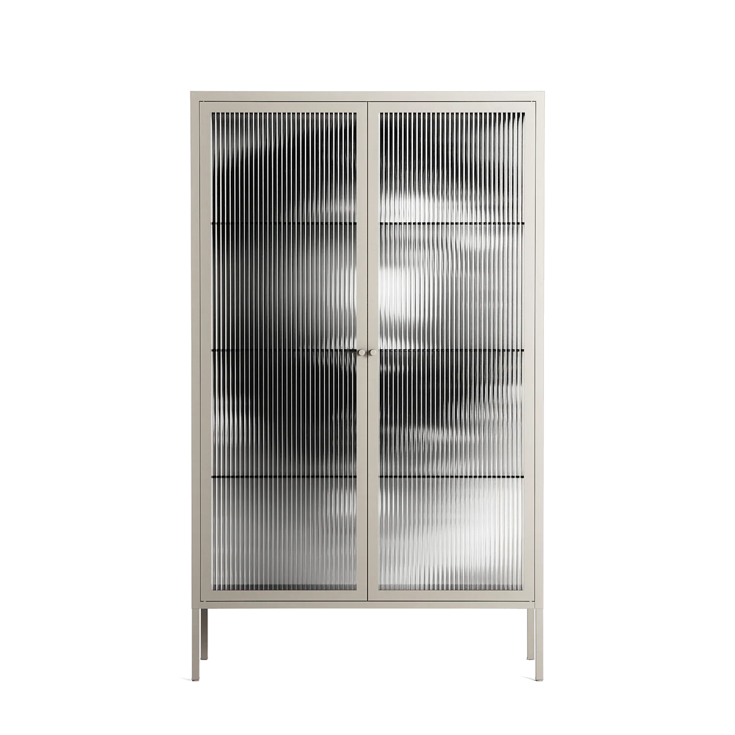 Gel - Cabinet - Nadia Ryder - Pebble - Reeded glass