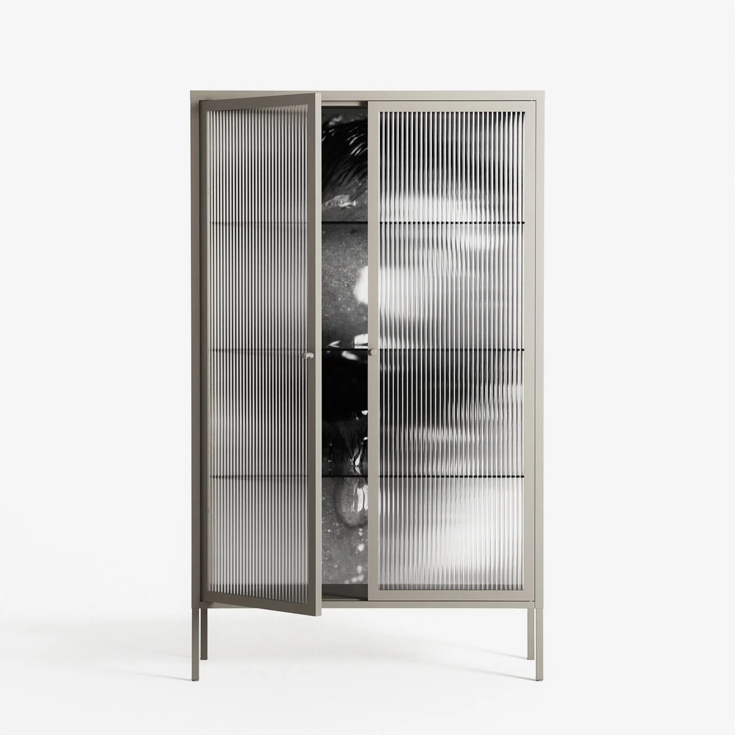 Gel - Cabinet - Nadia Ryder - Pebble - Reeded glass - Image 2