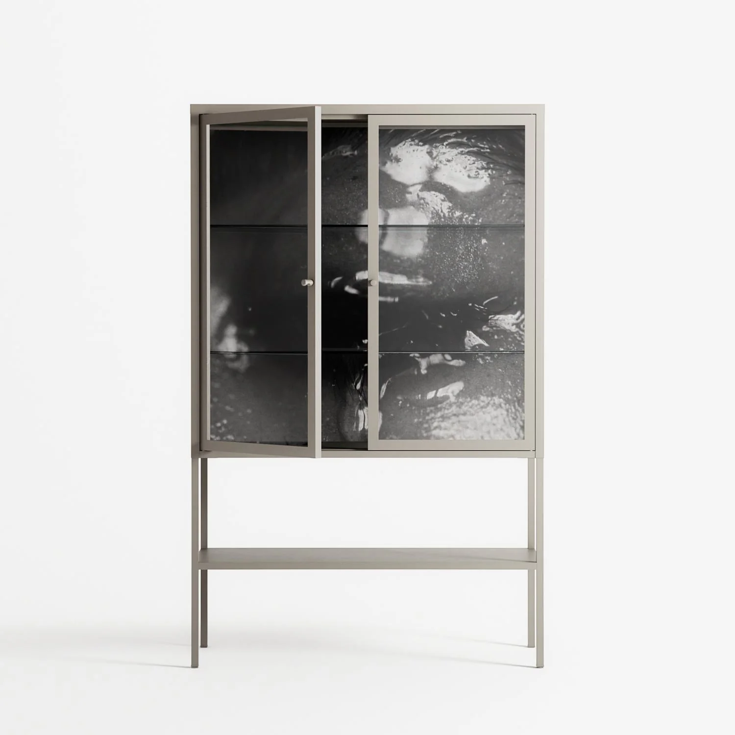 Gel - Loft Cabinet - Nadia Ryder - Pebble - Clear glass - Image 2