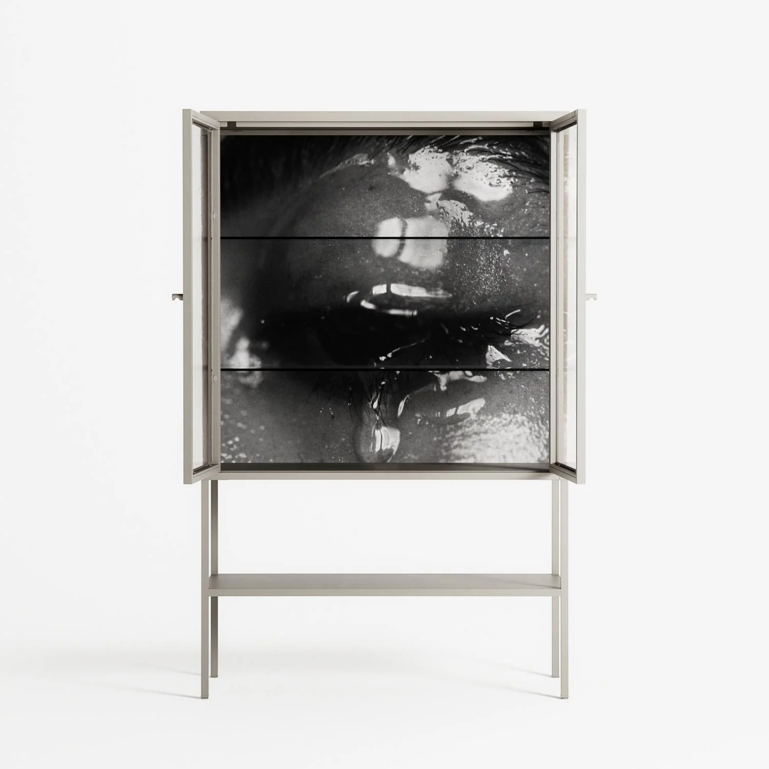 Gel - Loft Cabinet - Nadia Ryder - Pebble - Clear glass - Image 3