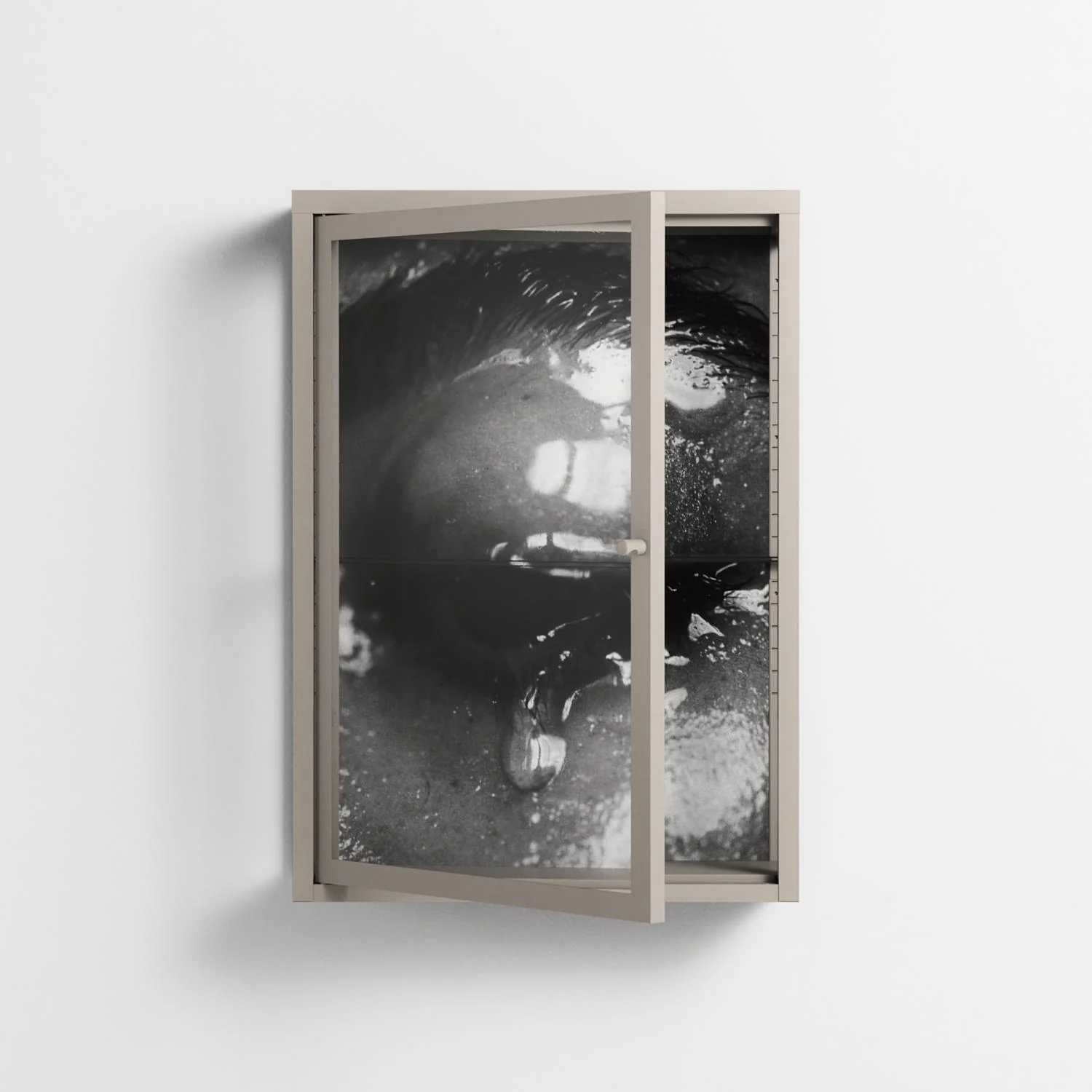 Gel - Wall Cabinet - Nadia Ryder - Pebble - Clear glass - Image 2