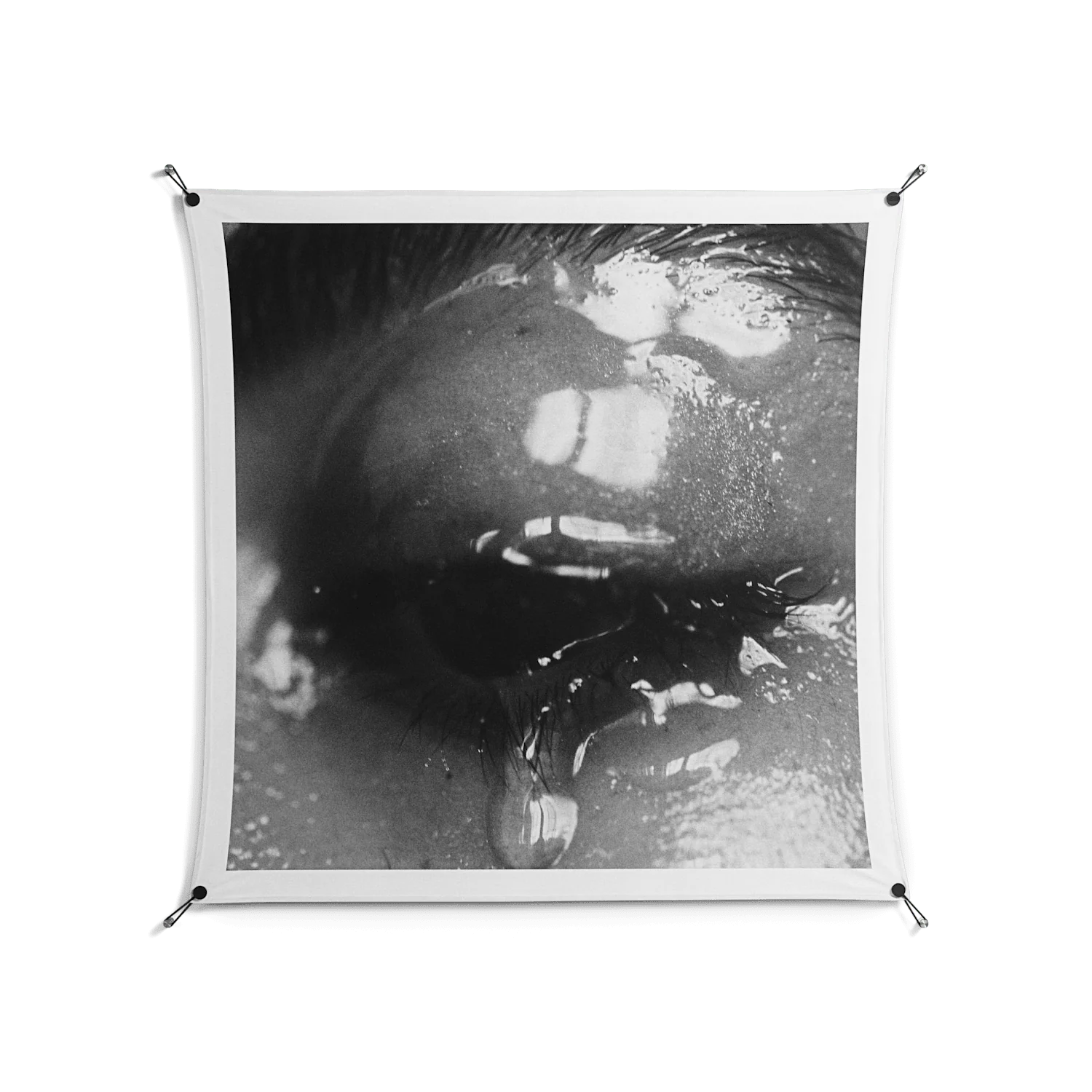 Gel - Work On Wall - Nadia Ryder - Black - 140 x 140 cm