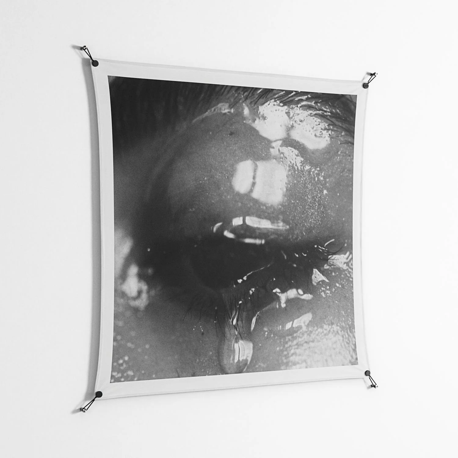 Gel - Work On Wall - Nadia Ryder - Black - 140 x 140 cm - Image 2