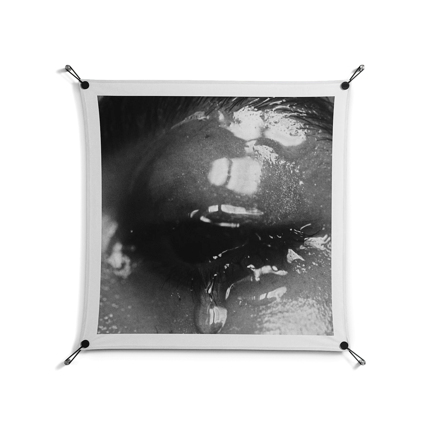 Gel - Work On Wall - Nadia Ryder - Black - 90 x 90 cm