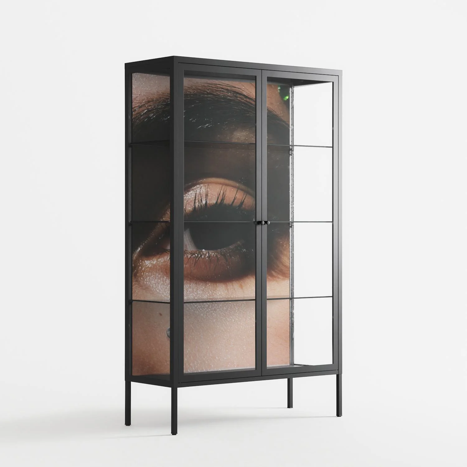 Gem - Cabinet - Nadia Ryder - Antracite - Clear glass - Image 4