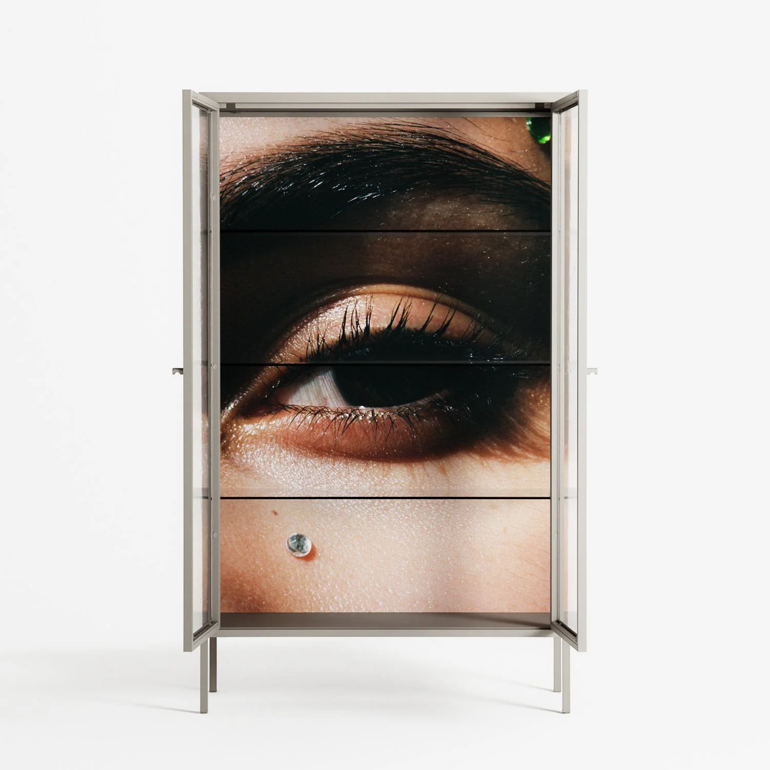 Gem - Cabinet - Nadia Ryder - Pebble - Clear glass - Image 3