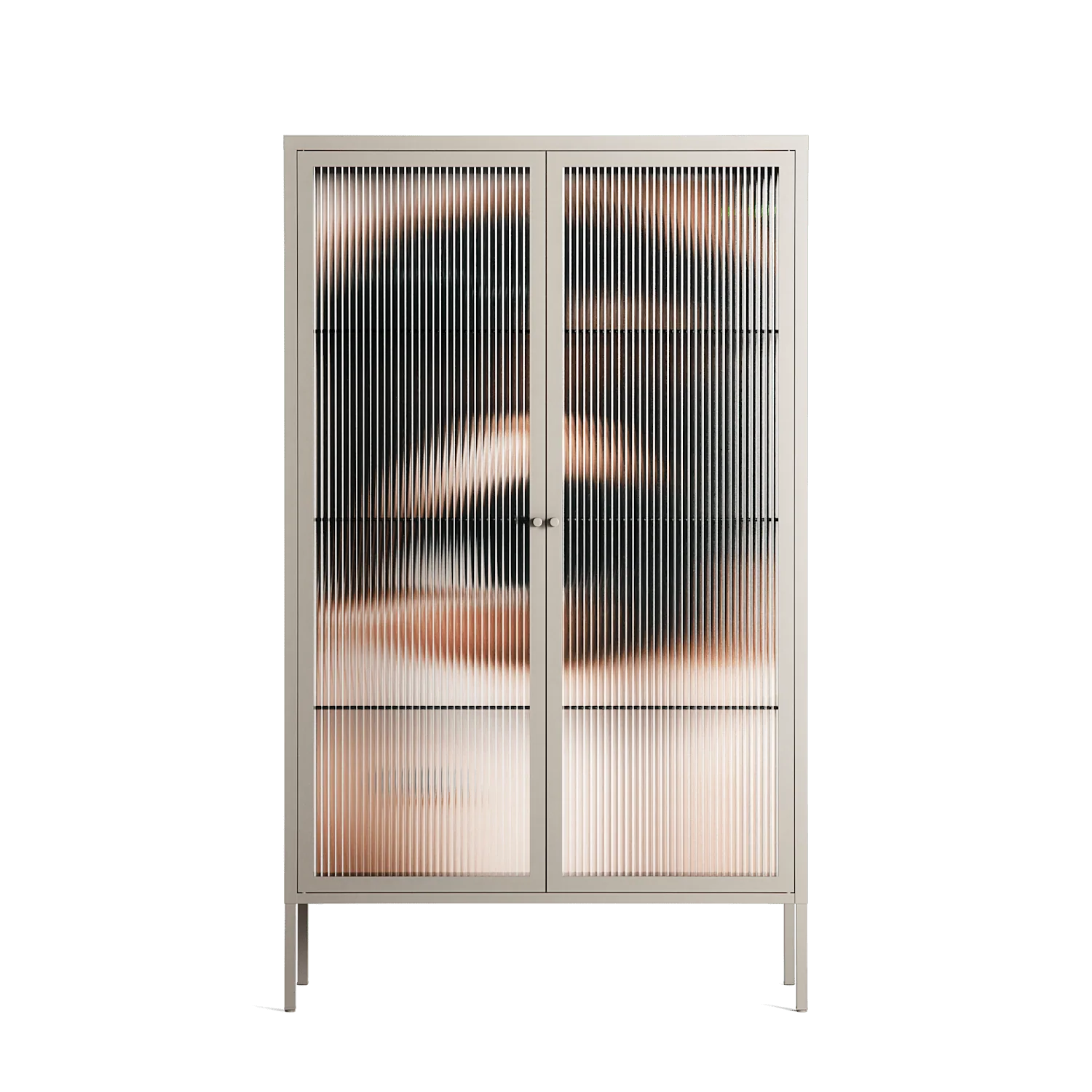 Gem - Cabinet - Nadia Ryder - Pebble - Reeded glass