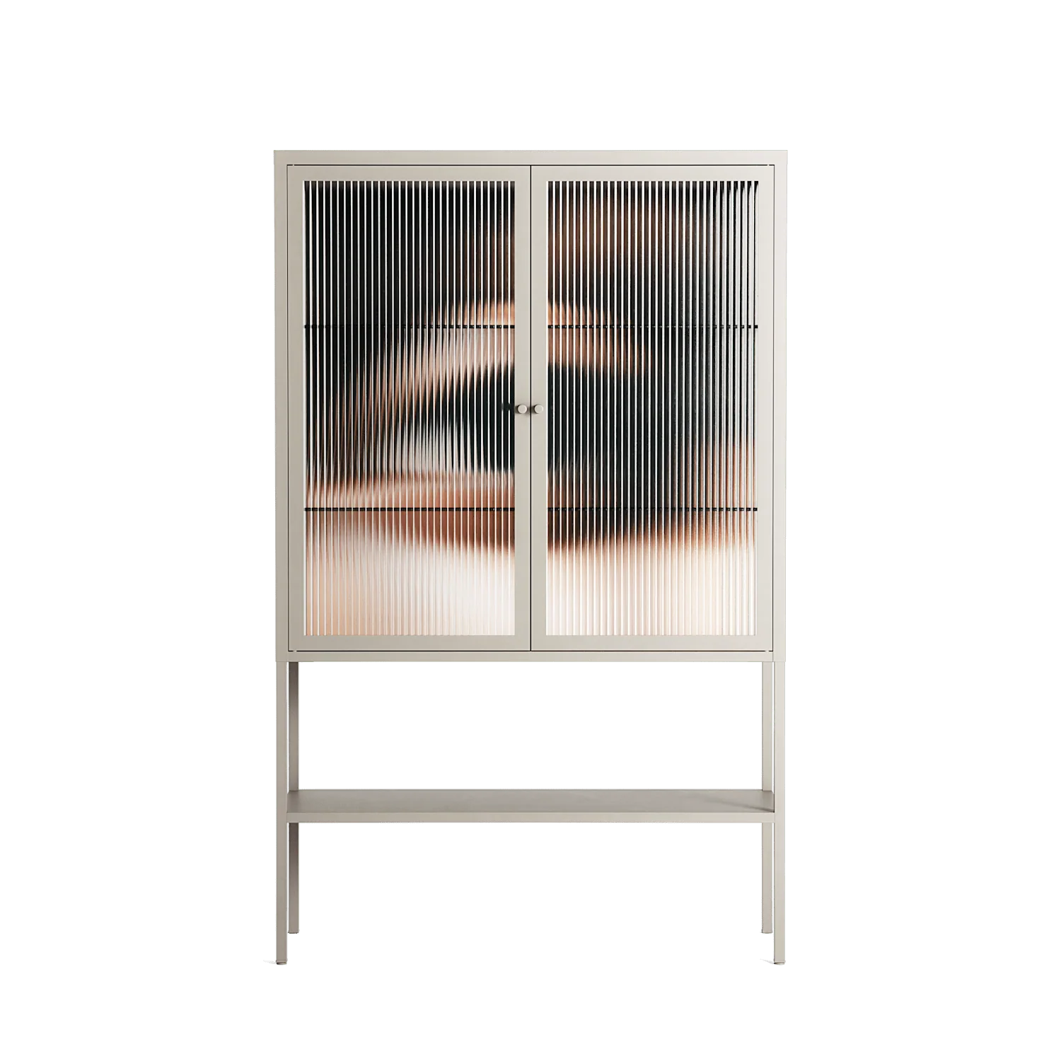 Gem - Loft Cabinet - Nadia Ryder - Pebble - Reeded glass