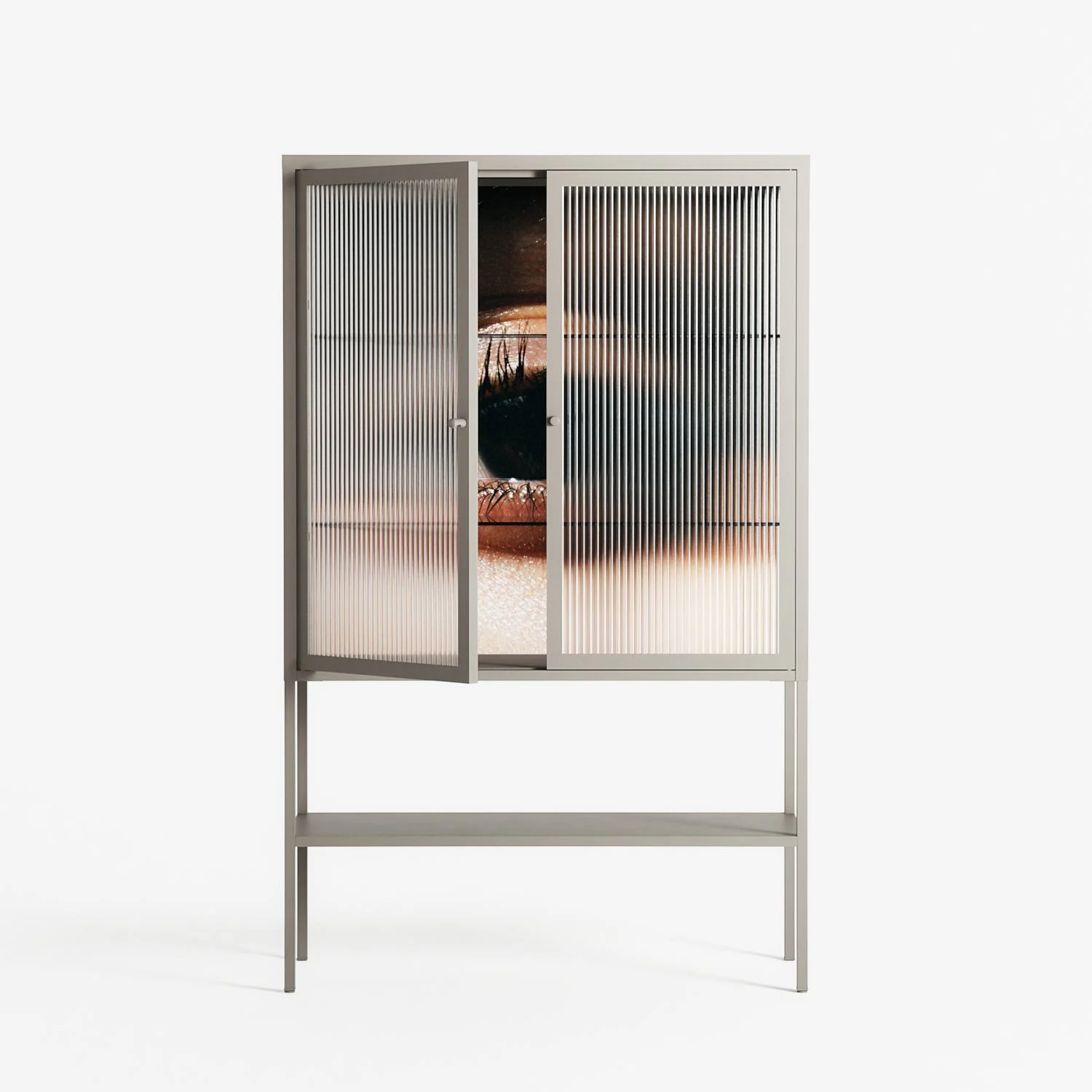 Gem - Loft Cabinet - Nadia Ryder - Pebble - Reeded glass - Image 2