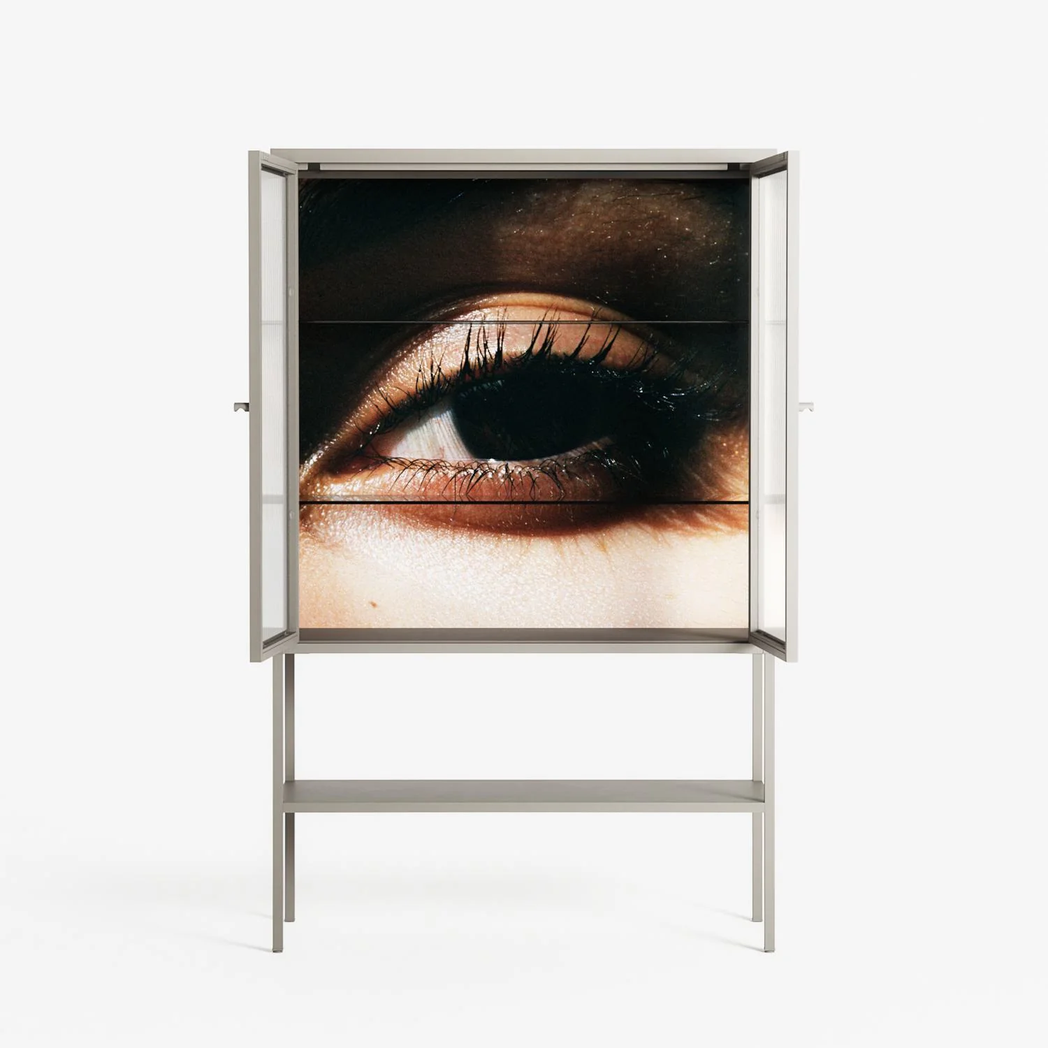 Gem - Loft Cabinet - Nadia Ryder - Pebble - Reeded glass - Image 3