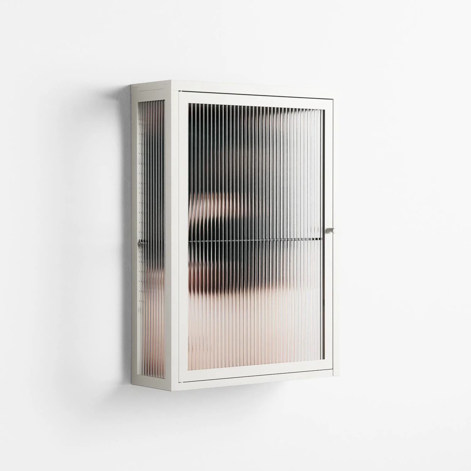 Gem - Wall Cabinet - Nadia Ryder - Chalk - Reeded glass - Image 4