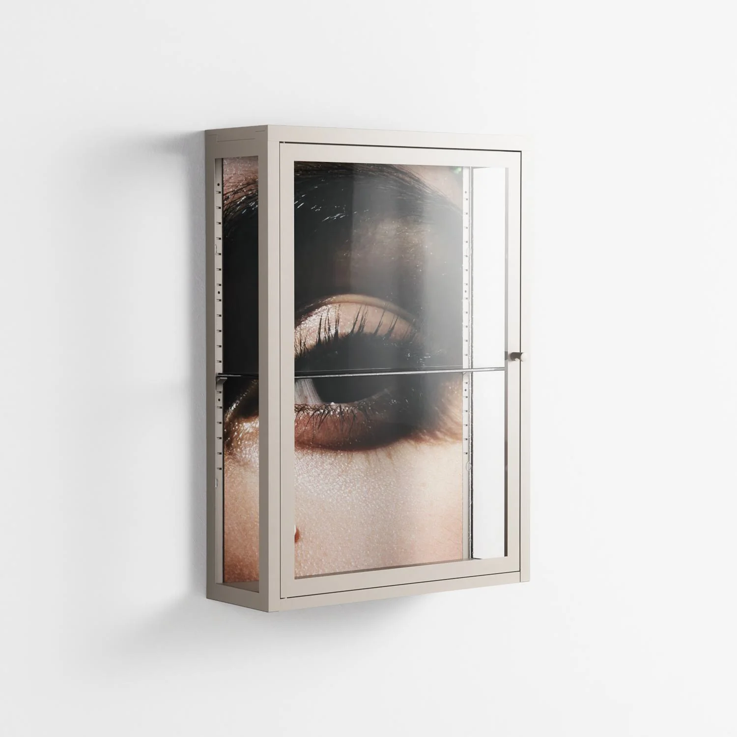 Gem - Wall Cabinet - Nadia Ryder - Pebble - Clear glass - Image 4