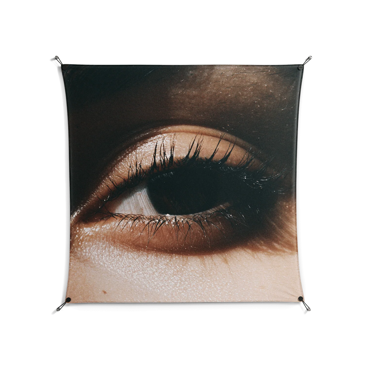 Gem - Work On Wall - Nadia Ryder - Black - 140 x 140 cm