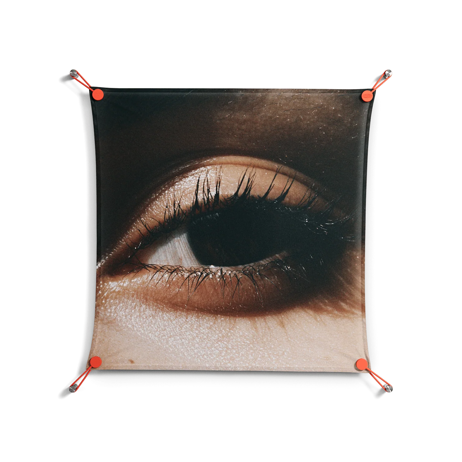 Gem - Work On Wall - Nadia Ryder - Orange - 70 x 70 cm