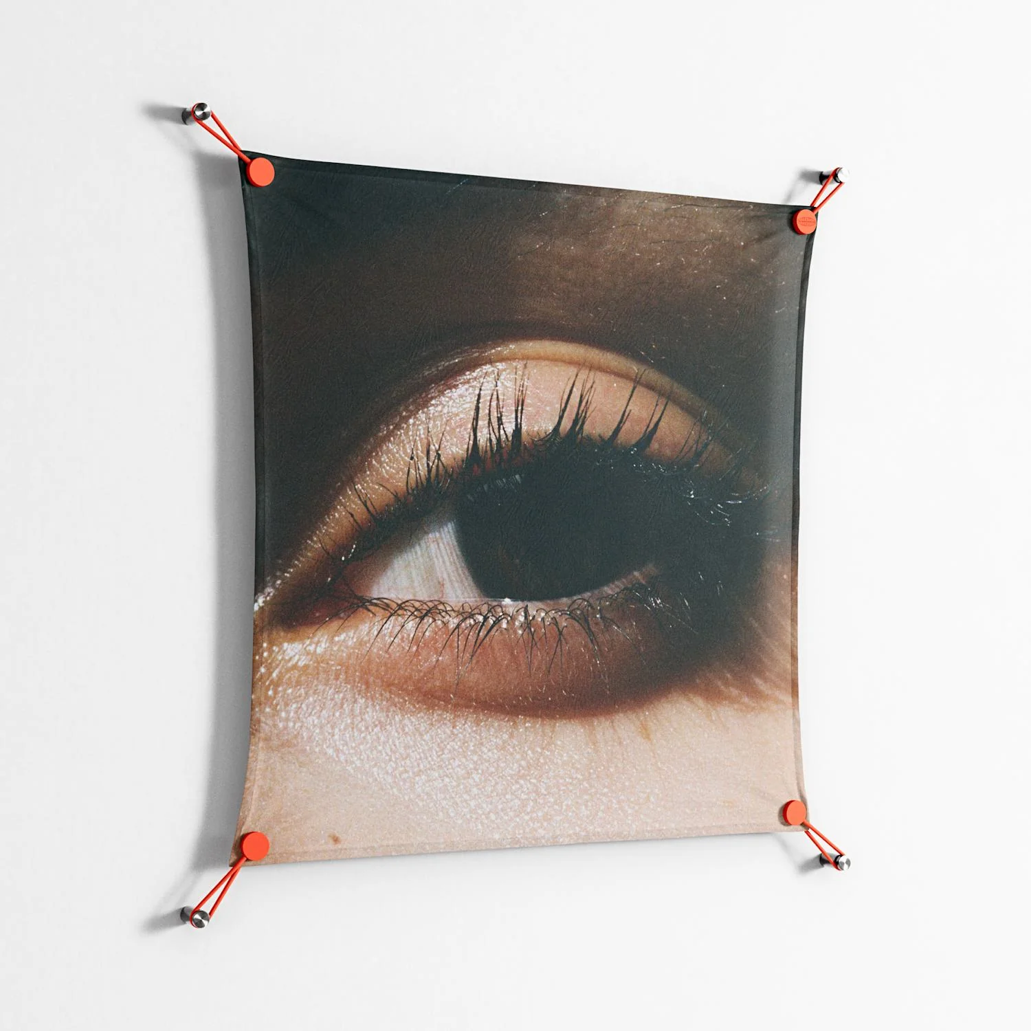 Gem - Work On Wall - Nadia Ryder - Orange - 70 x 70 cm - Image 2