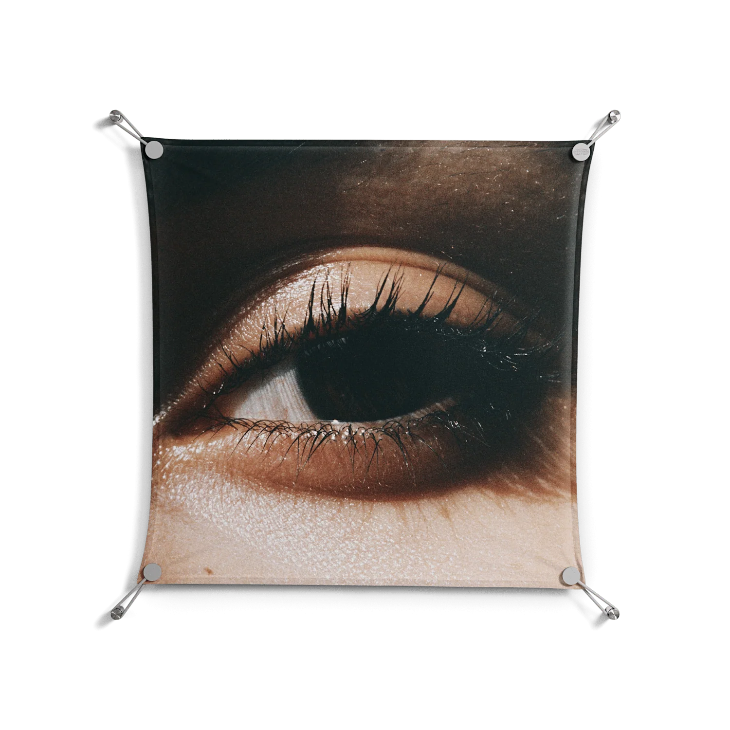 Gem - Work On Wall - Nadia Ryder - Silver - 70 x 70 cm