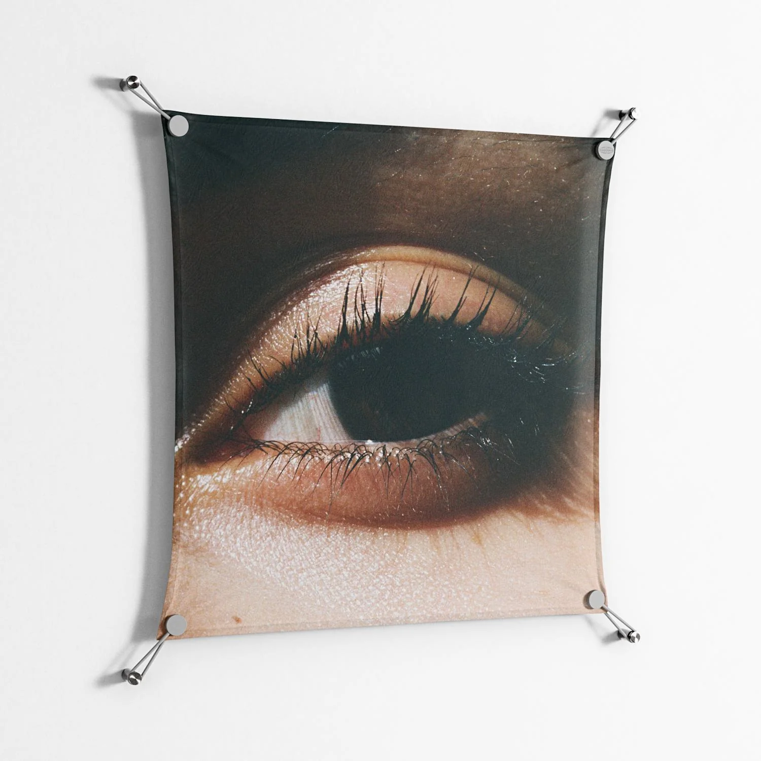 Gem - Work On Wall - Nadia Ryder - Silver - 70 x 70 cm - Image 2