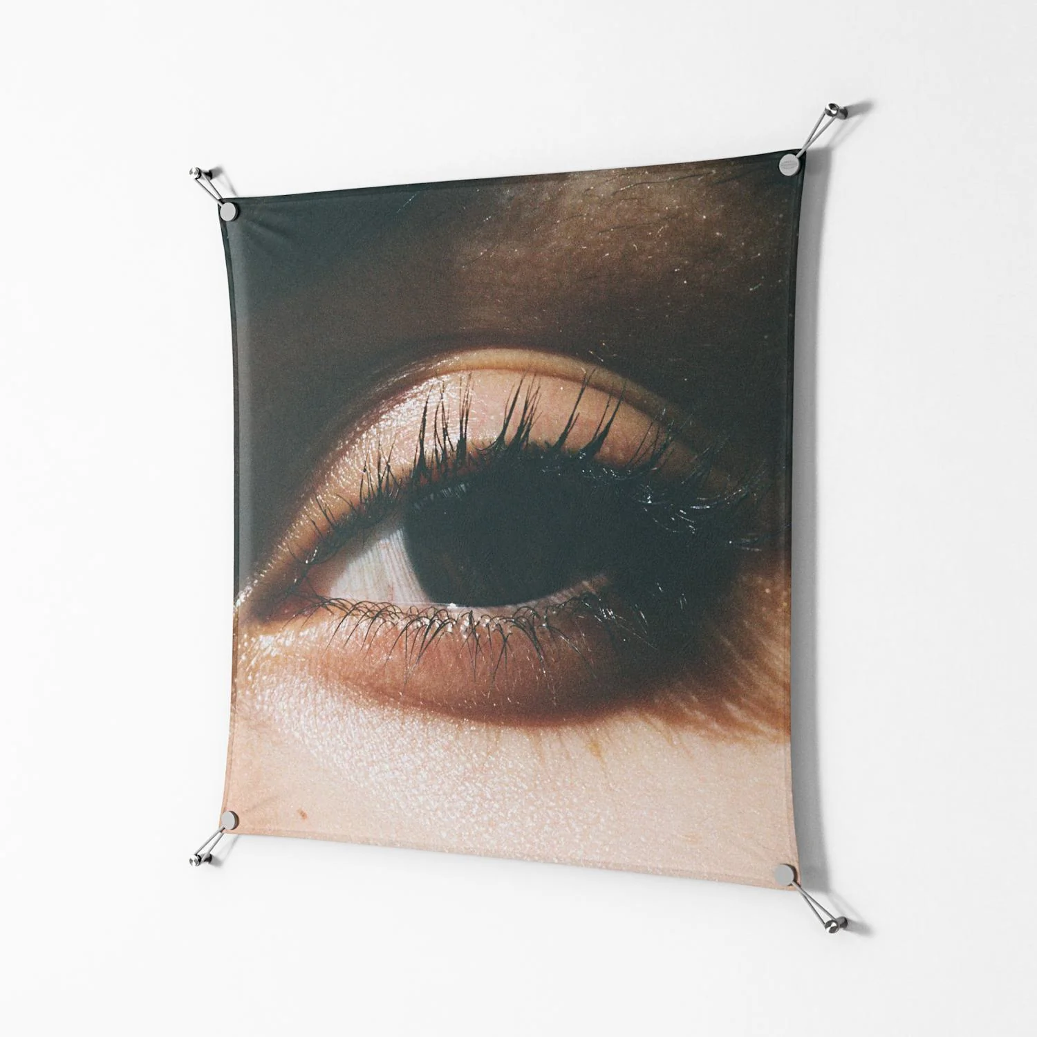 Gem - Work On Wall - Nadia Ryder - Silver - 90 x 90 cm - Image 2