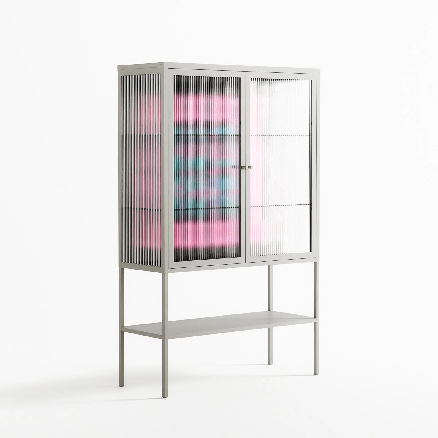 Get In The Fucking Frog Pit - Loft Cabinet - Aley Wild - Chalk - Reeded glass - Image 4