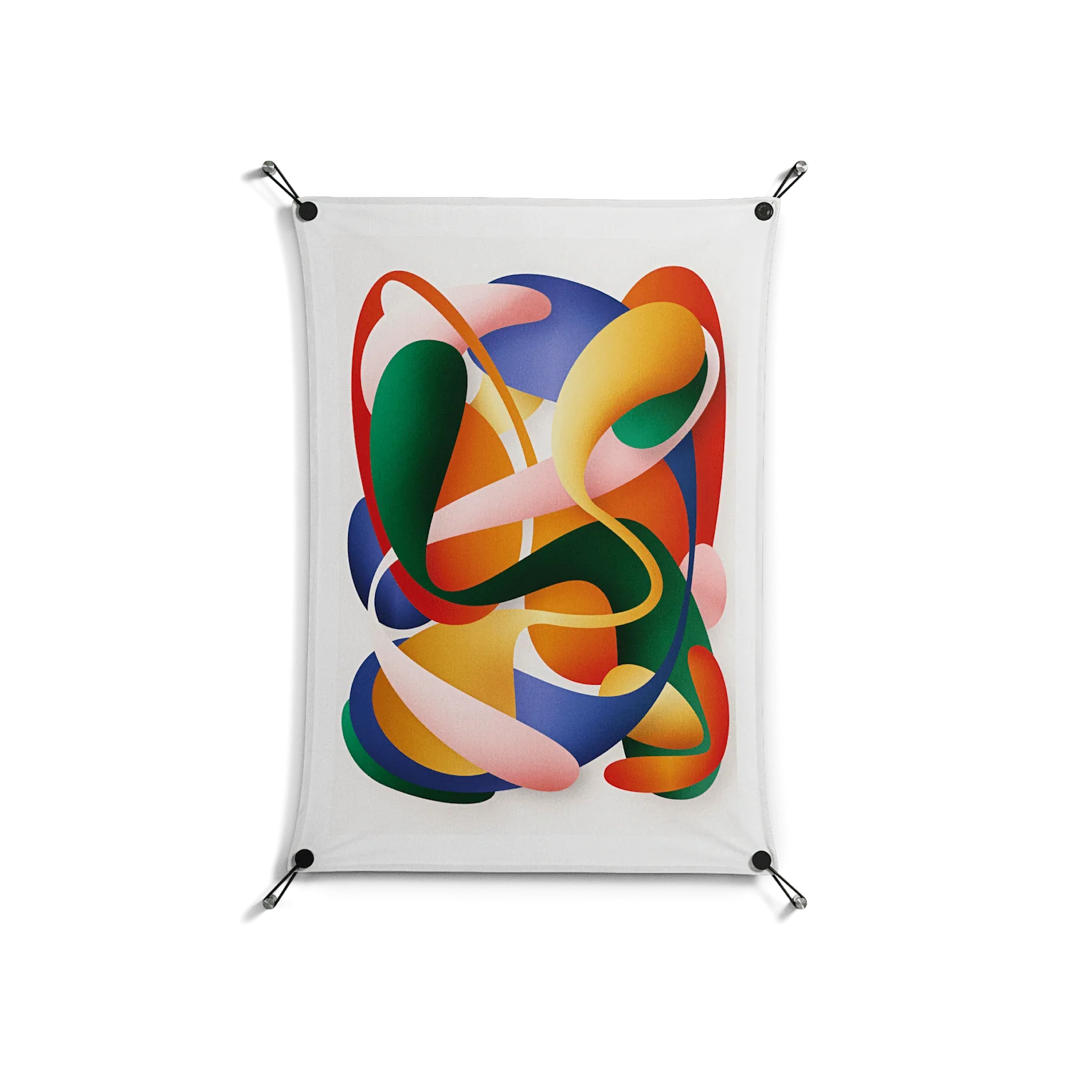 Gloss - Work On Wall - Vratislav Pecka - Black - 70 x 100 cm