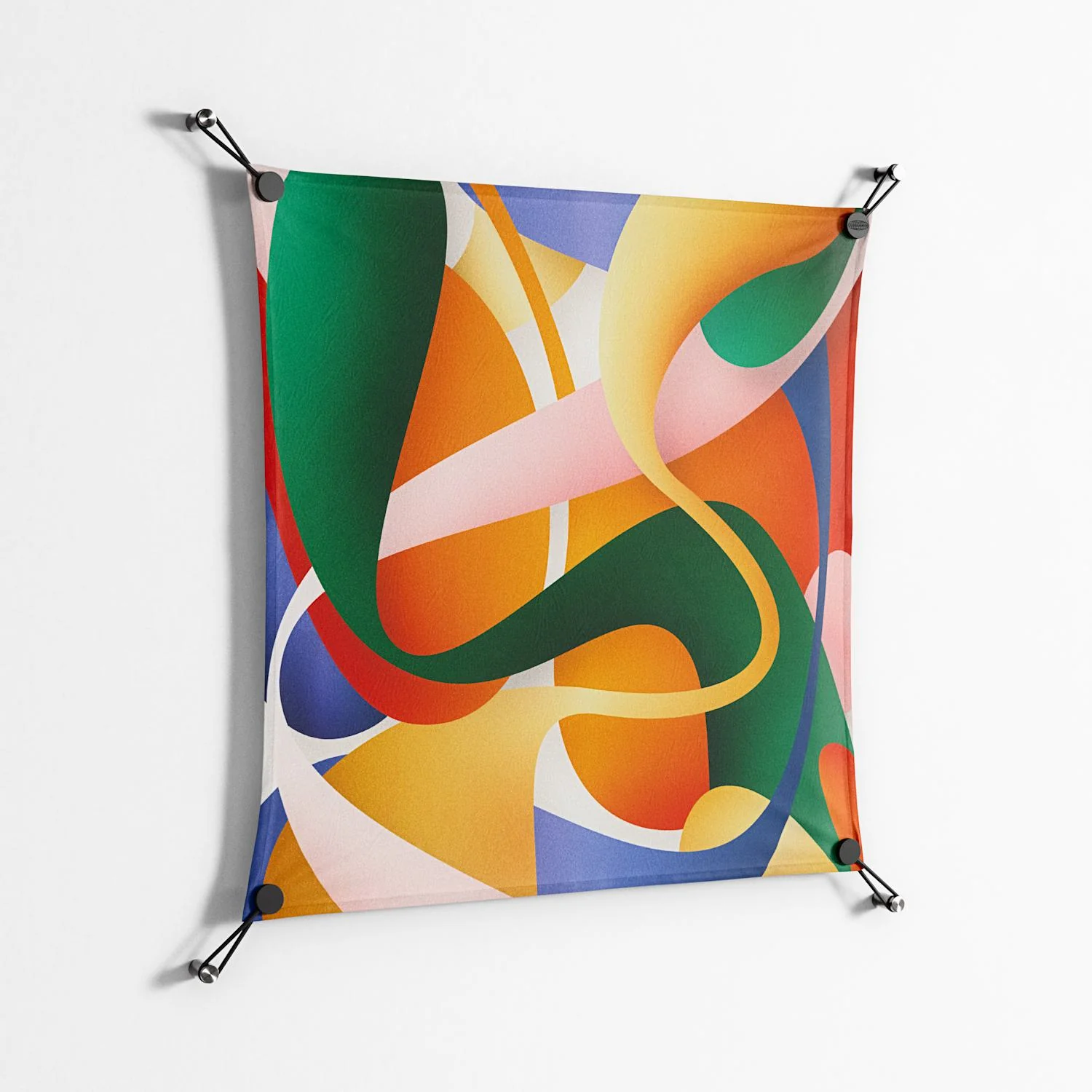 Gloss Zoom - Work On Wall - Vratislav Pecka - Black - 70 x 70 cm - Image 2