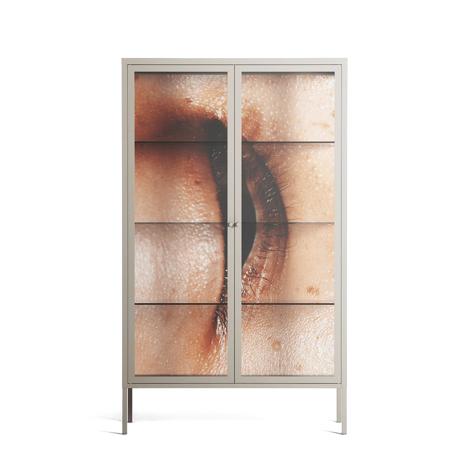 Glow - Cabinet - Nadia Ryder - Pebble - Clear glass
