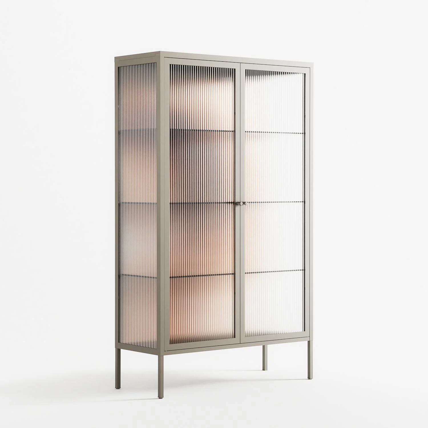 Glow - Cabinet - Nadia Ryder - Pebble - Reeded glass - Image 4