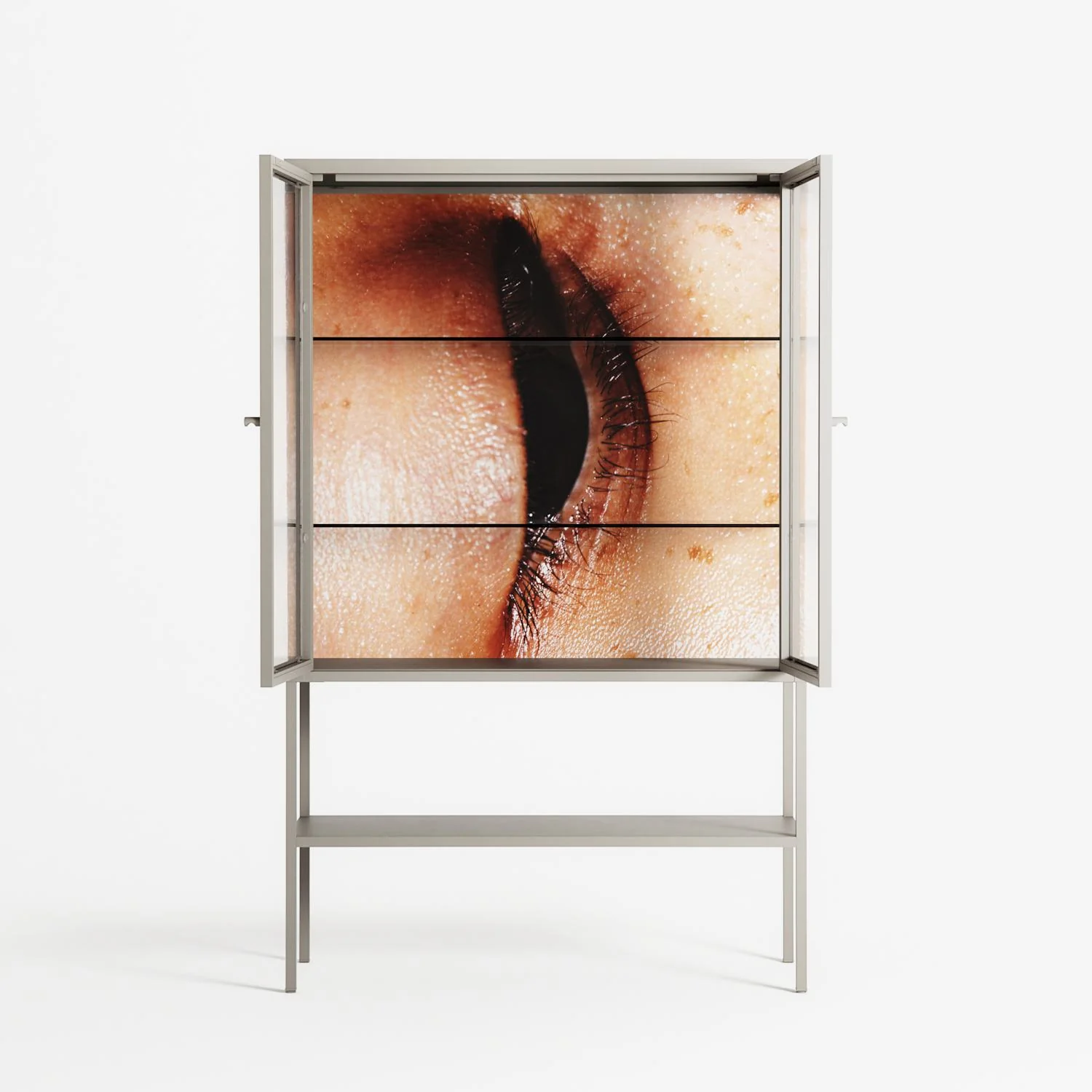 Glow - Loft Cabinet - Nadia Ryder - Pebble - Clear glass - Image 3