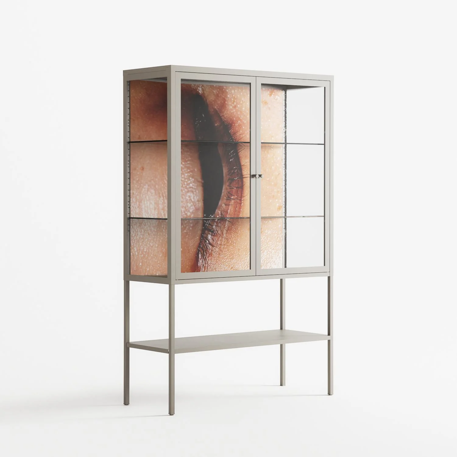 Glow - Loft Cabinet - Nadia Ryder - Pebble - Clear glass - Image 4