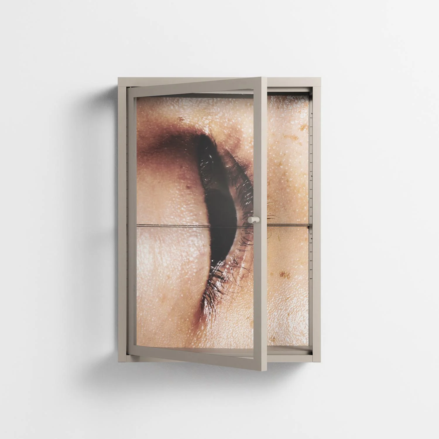 Glow - Wall Cabinet - Nadia Ryder - Pebble - Clear glass - Image 2