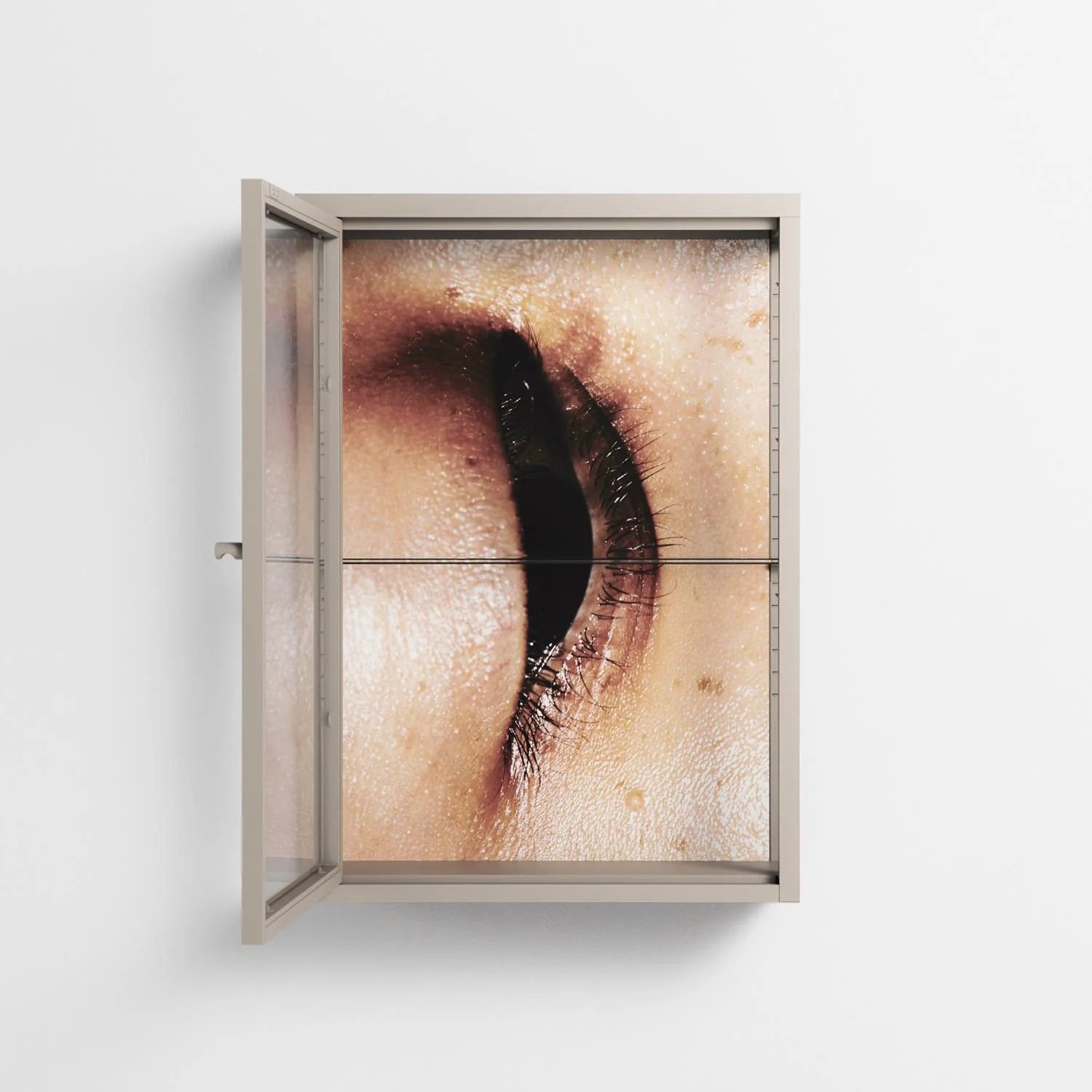 Glow - Wall Cabinet - Nadia Ryder - Pebble - Clear glass - Image 3