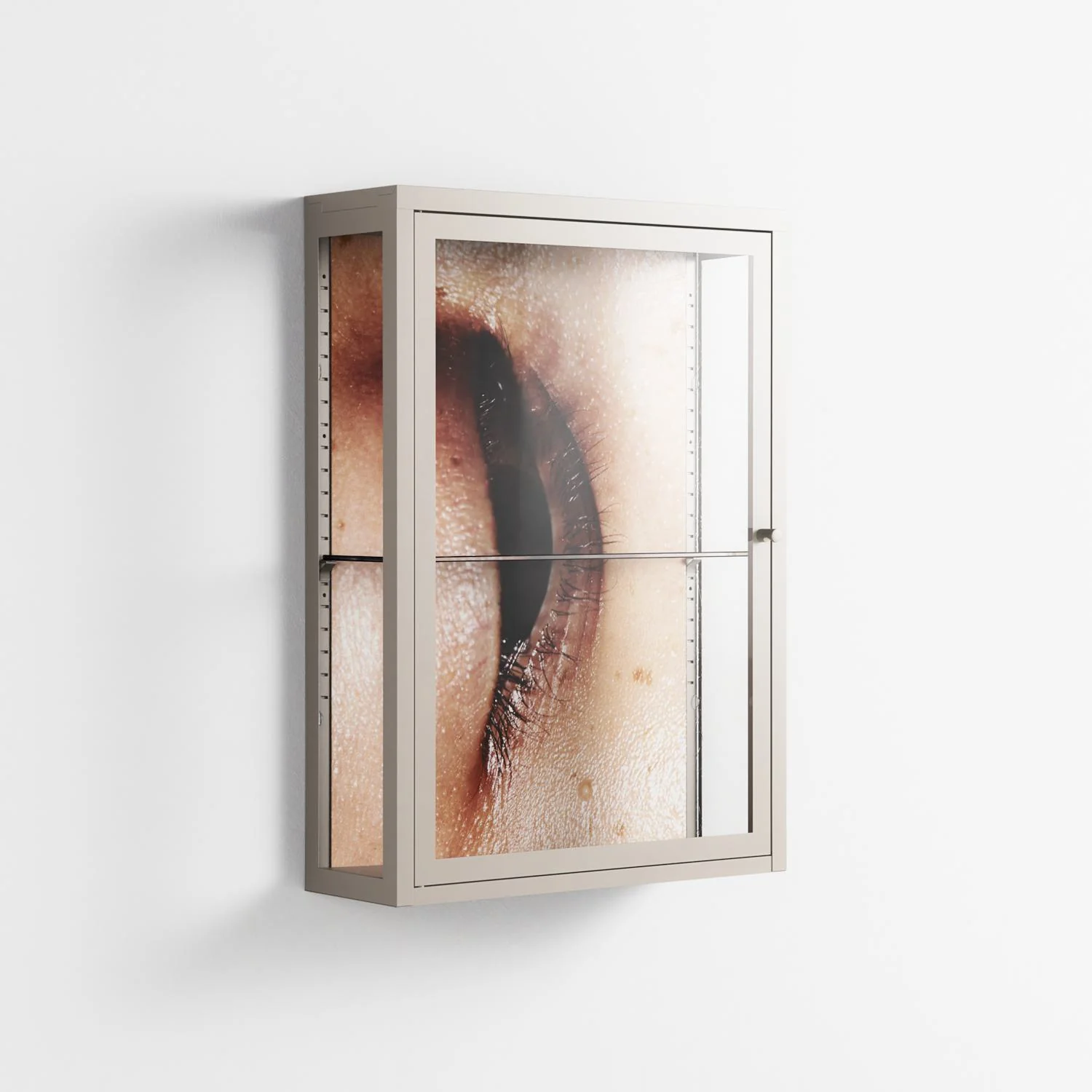 Glow - Wall Cabinet - Nadia Ryder - Pebble - Clear glass - Image 4