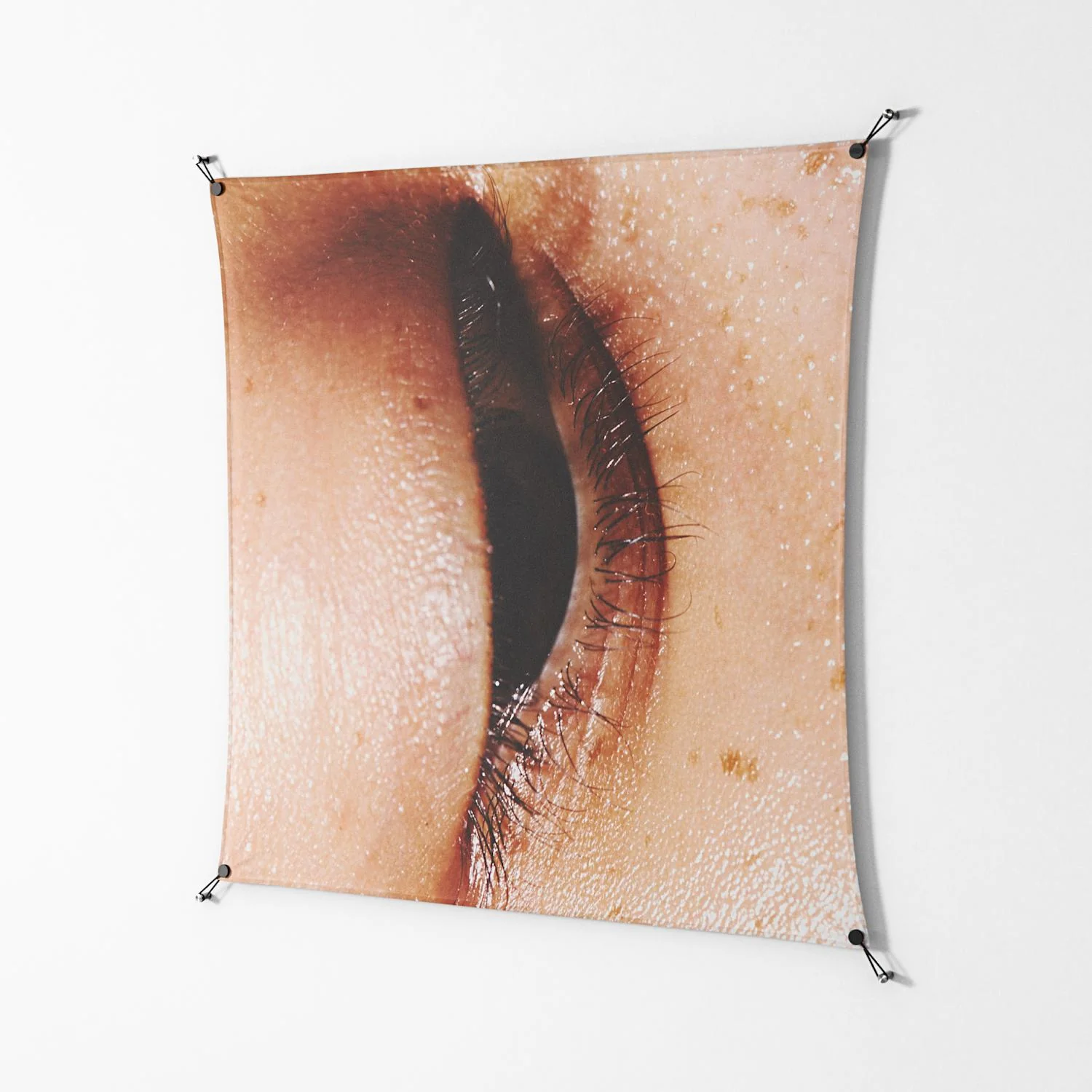 Glow - Work On Wall - Nadia Ryder - Black - 140 x 140 cm - Image 2