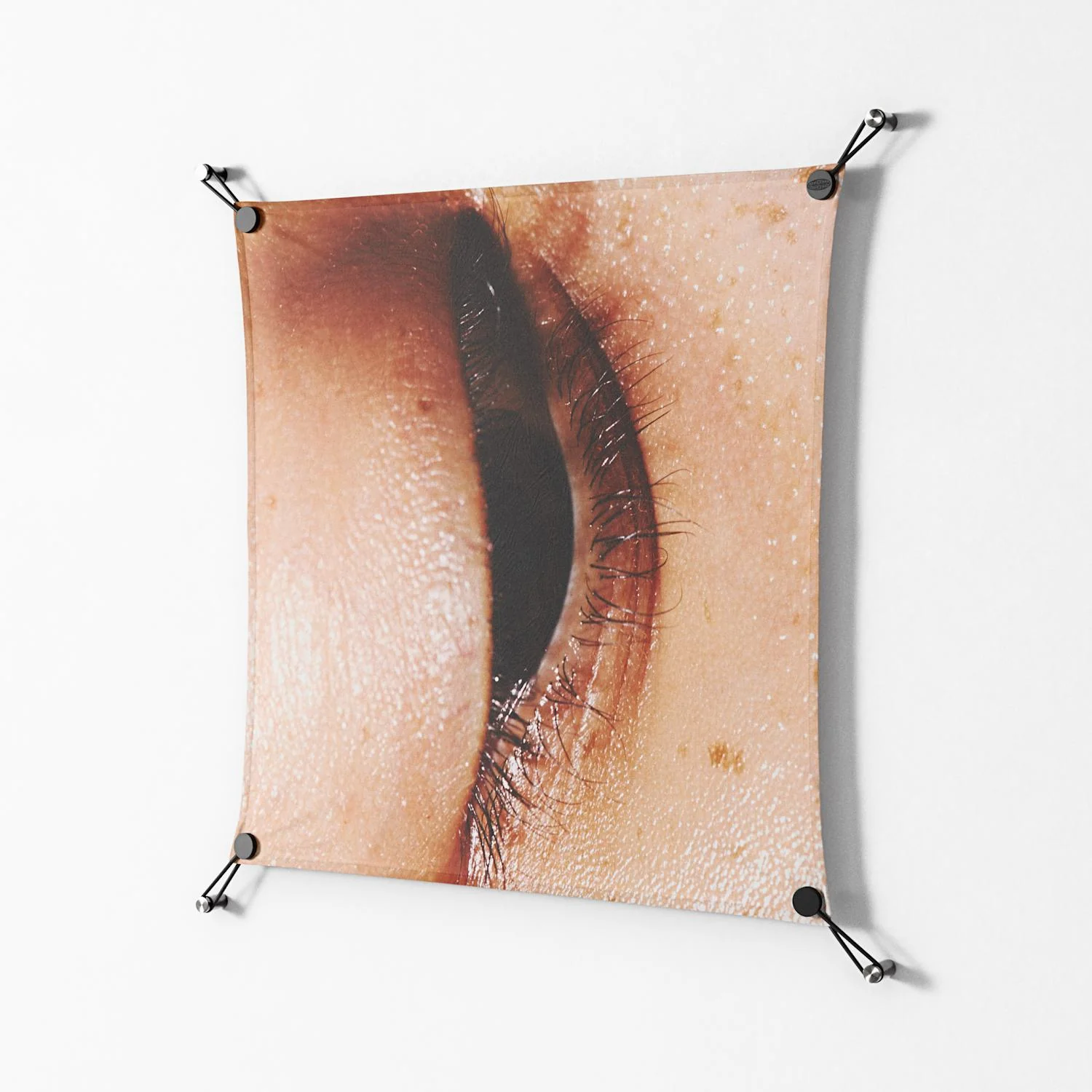 Glow - Work On Wall - Nadia Ryder - Black - 70 x 70 cm - Image 2