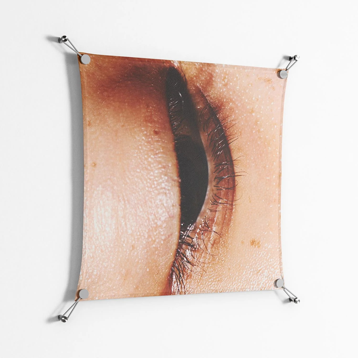 Glow - Work On Wall - Nadia Ryder - Silver - 70 x 70 cm - Image 2