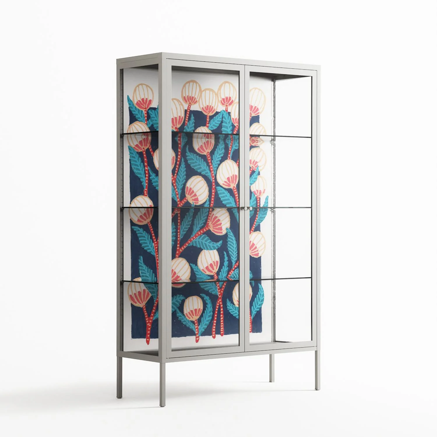 Gooseberries - Cabinet - Katie O’Shea - Chalk - Clear glass - Image 4