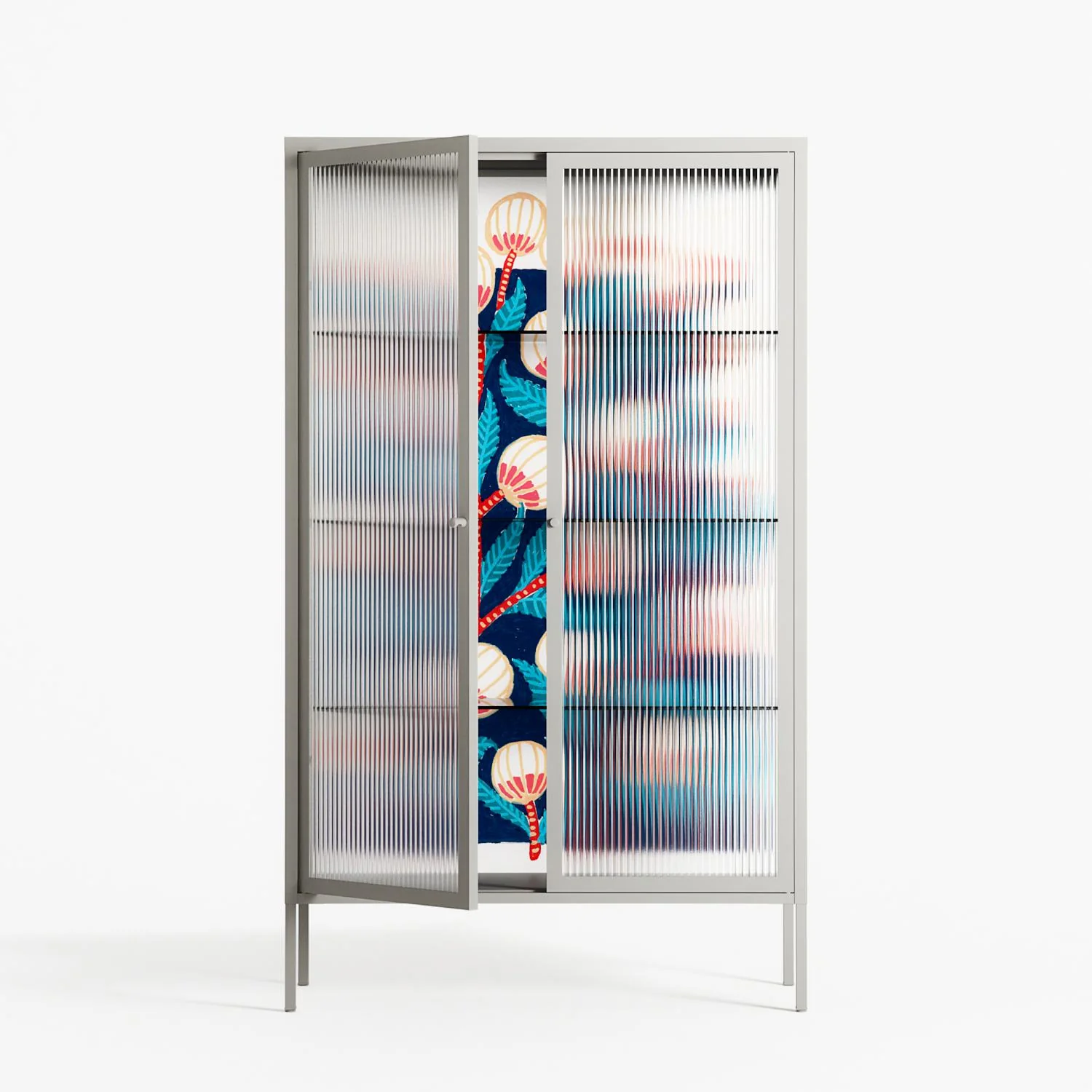 Gooseberries - Cabinet - Katie O’Shea - Chalk - Reeded glass - Image 2