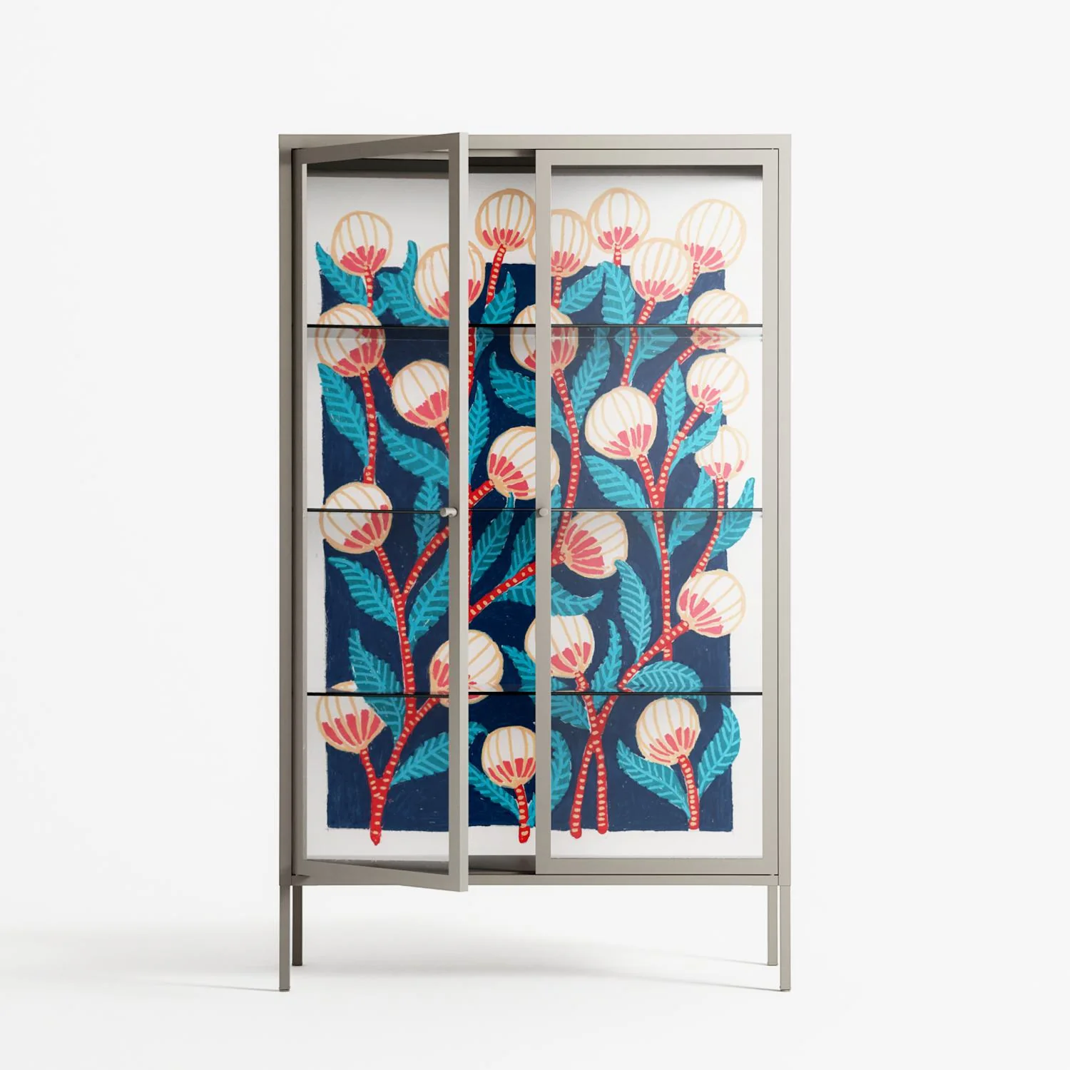 Gooseberries - Cabinet - Katie O’Shea - Pebble - Clear glass - Image 2