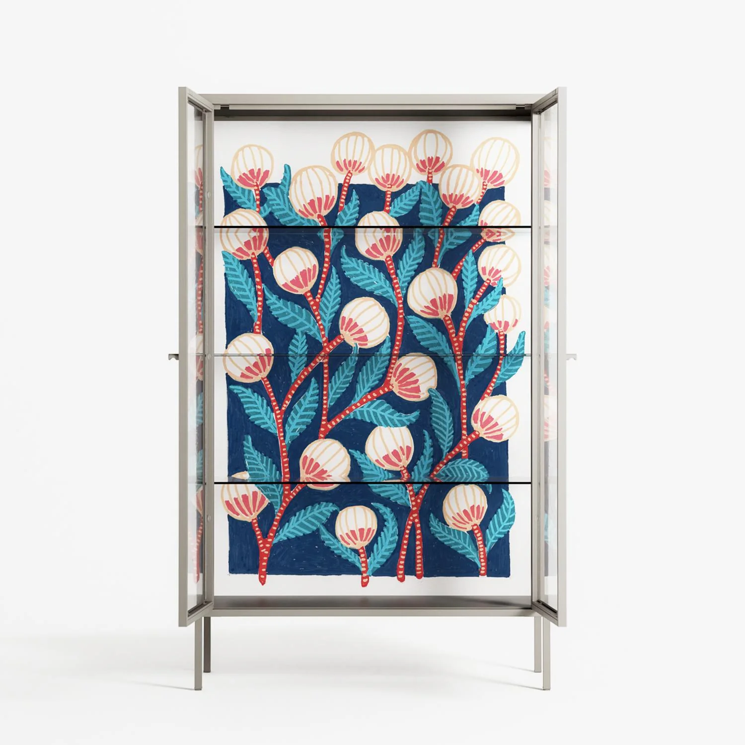 Gooseberries - Cabinet - Katie O’Shea - Pebble - Clear glass - Image 3