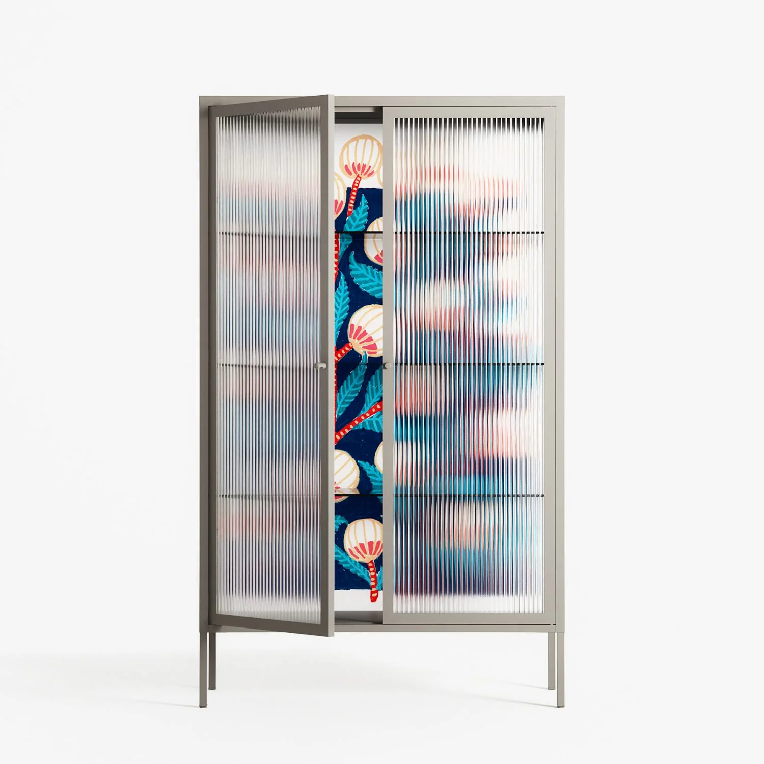 Gooseberries - Cabinet - Katie O’Shea - Pebble - Reeded glass - Image 2