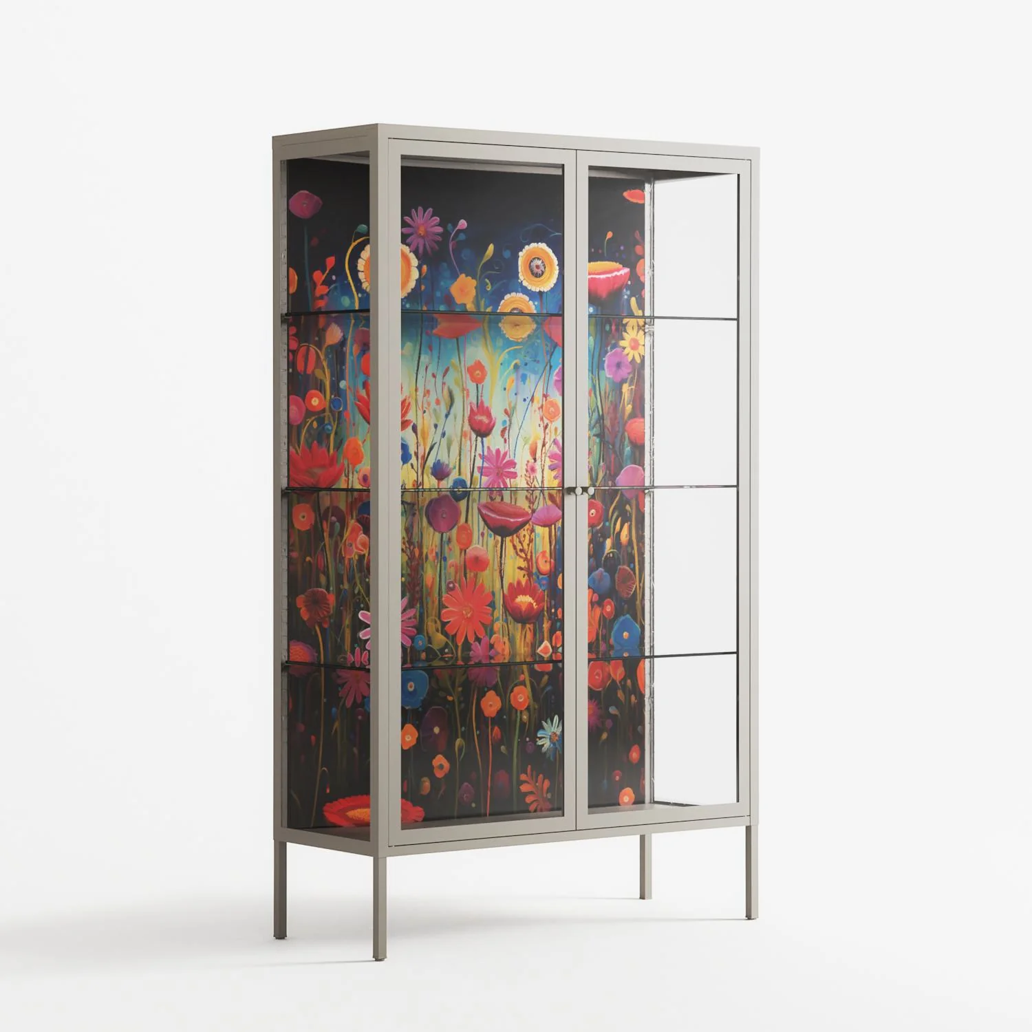 Greatful Meadow - Cabinet - Nur Rydberg - Pebble - Clear glass - Image 4